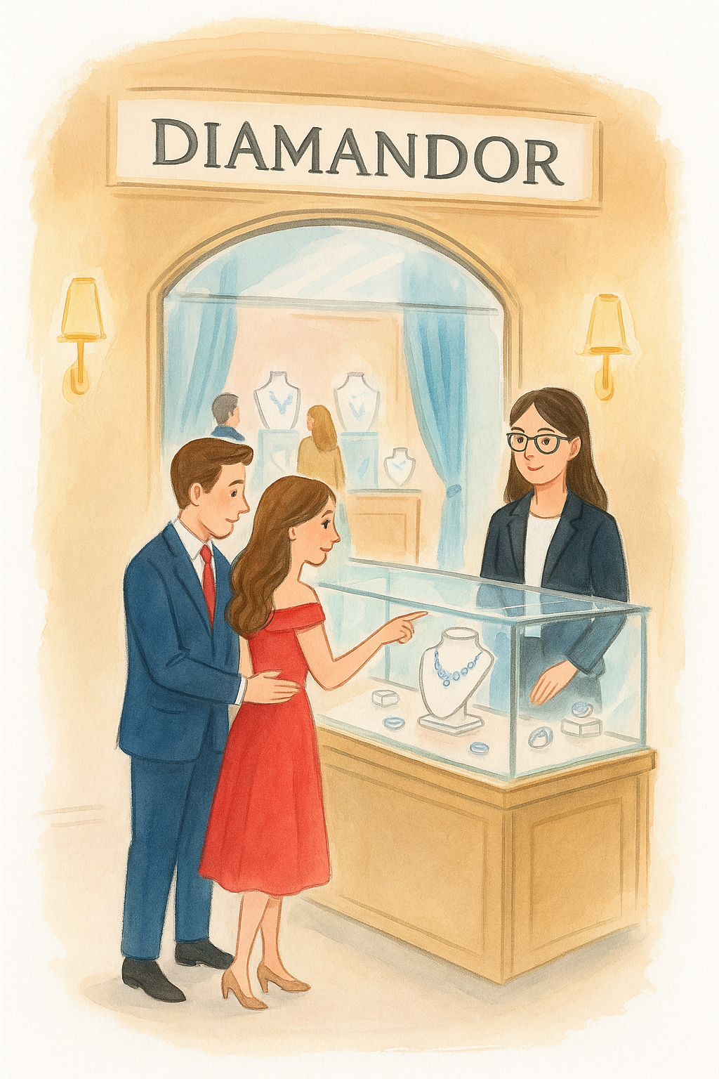 Consultation with our Head Jeweller