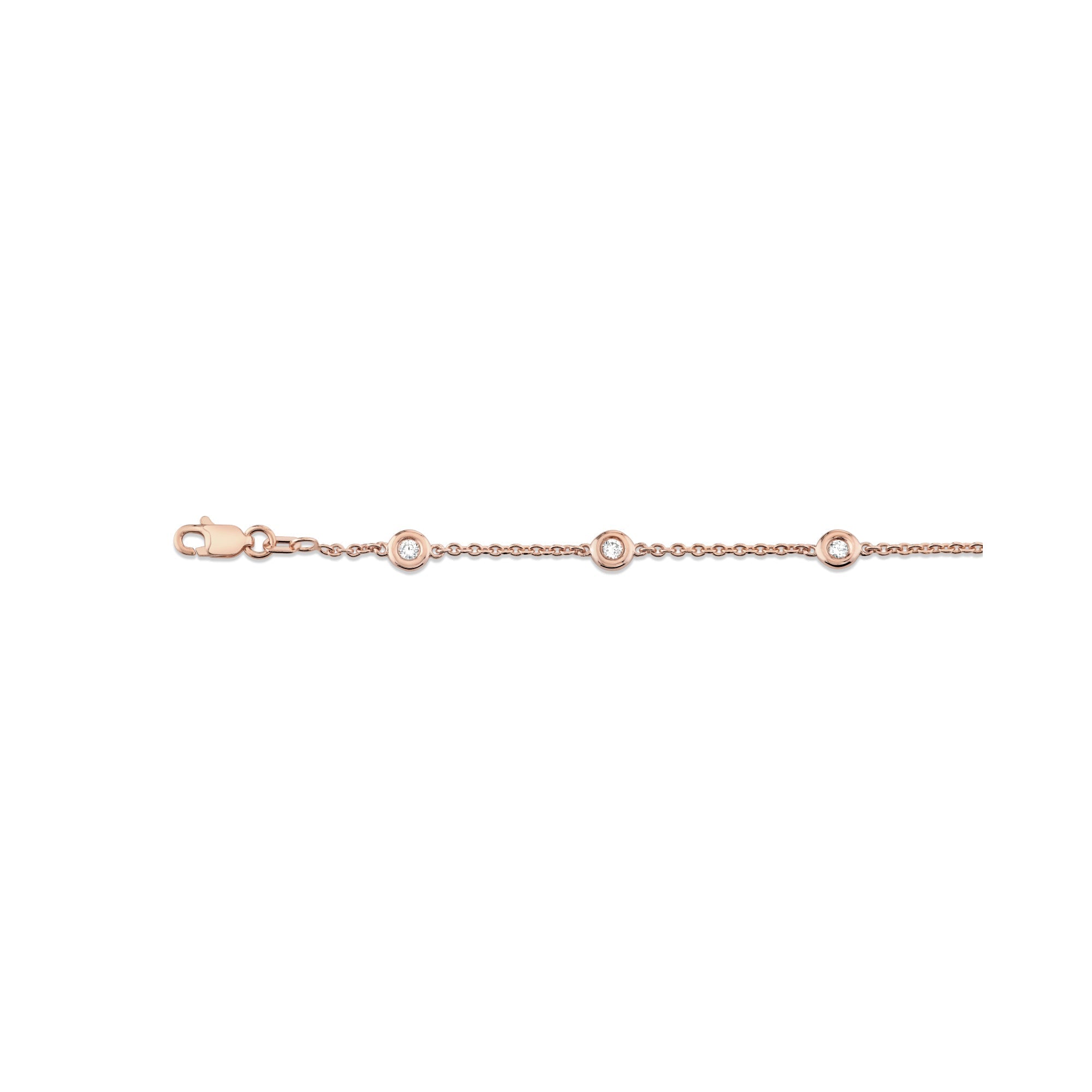 Bezel By The Yard Lab Diamond Bracelet