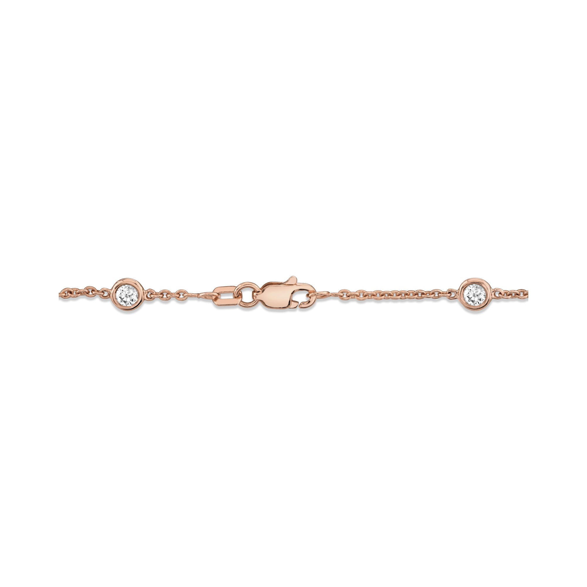 Bezel By The Yard Lab Diamond Bracelet
