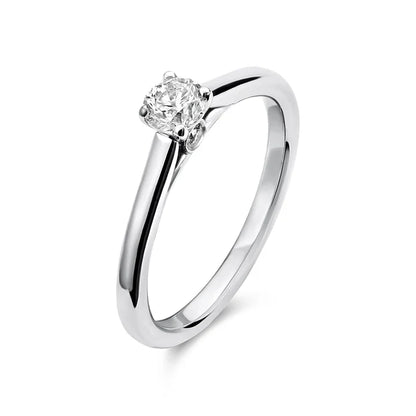 Brilliant Round Diamond Engagement Ring