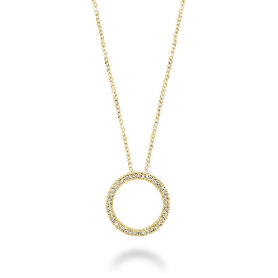 Circle Of Life Diamond Pendant