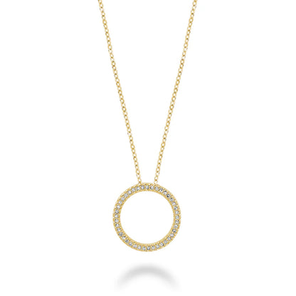 Circle Of Life Diamond Pendant