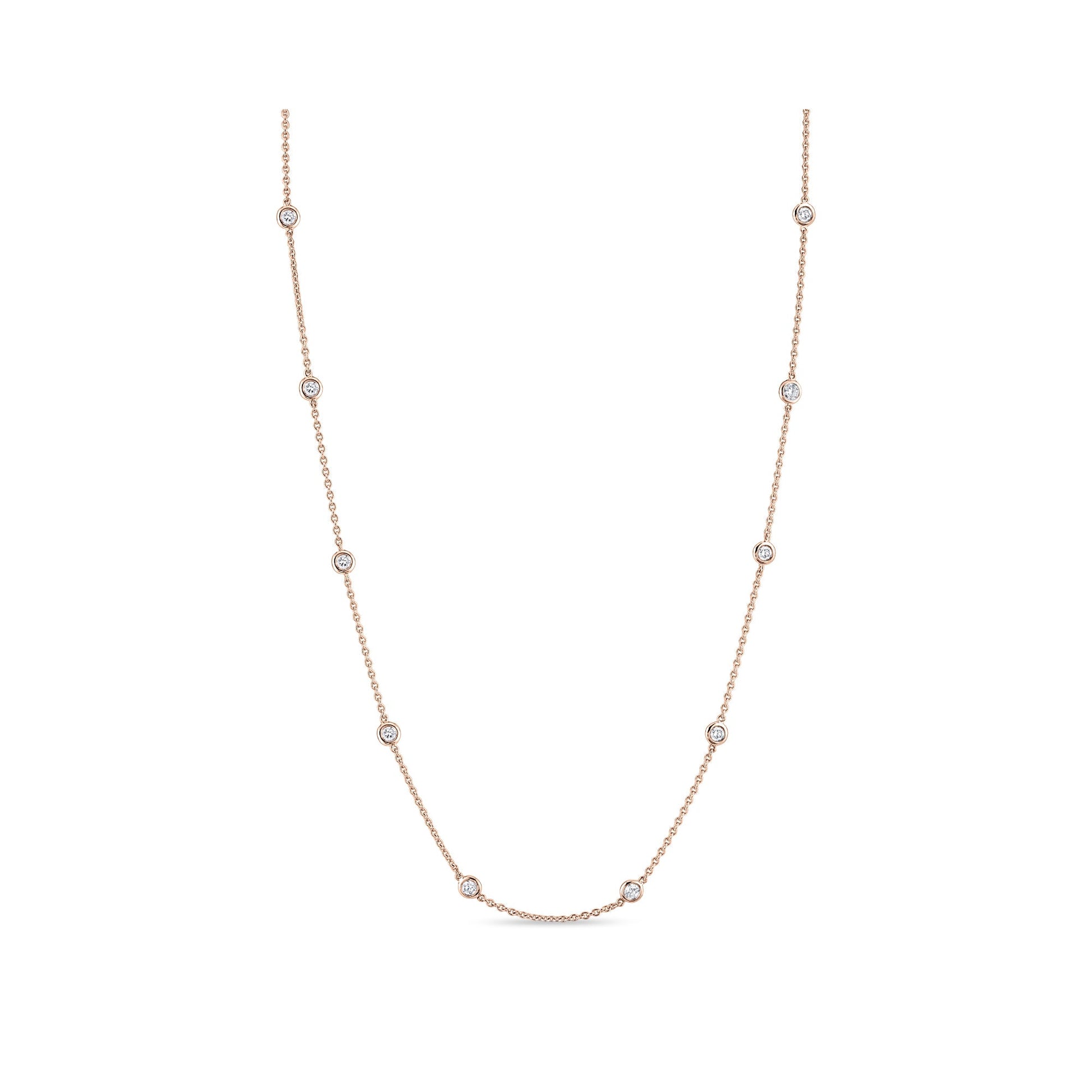 Precious Metal:18k Rose Gold;Total Carat Weight:1.1 CTW