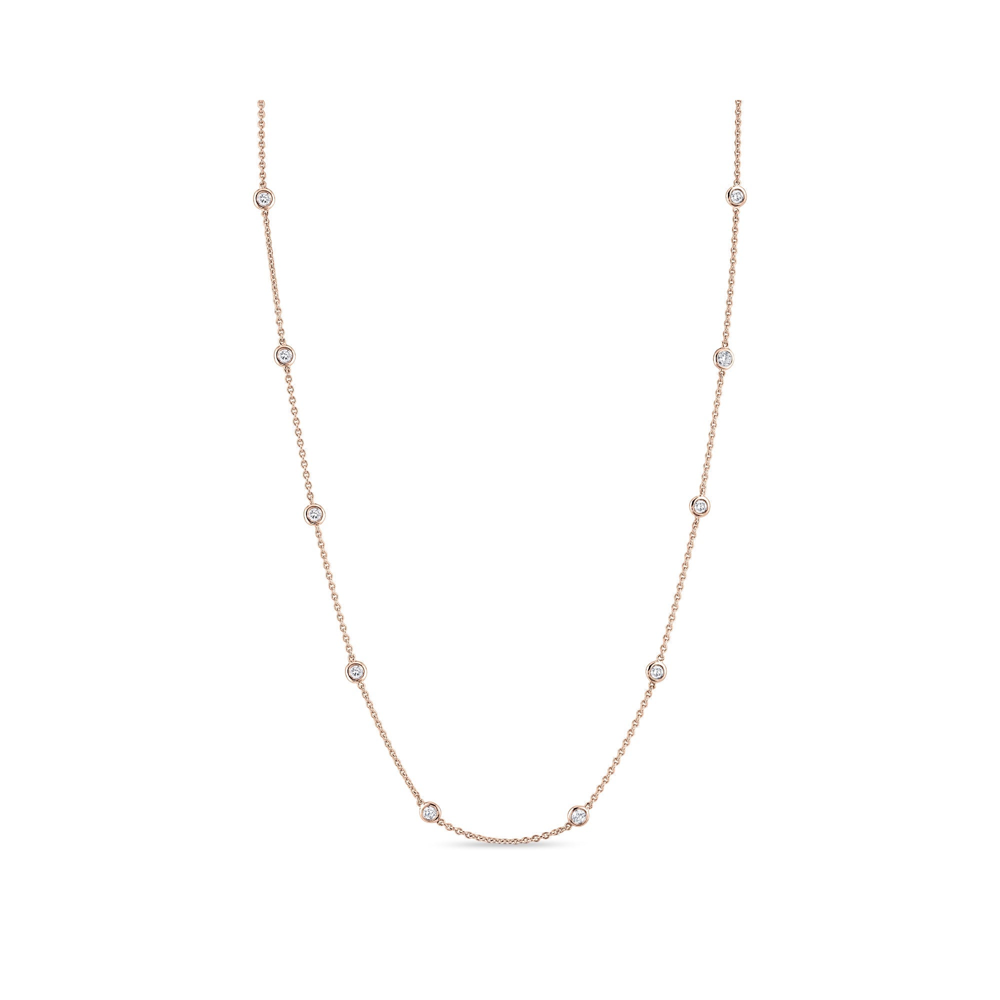 Precious Metal:18k Rose Gold;Total Carat Weight:1.1 CTW