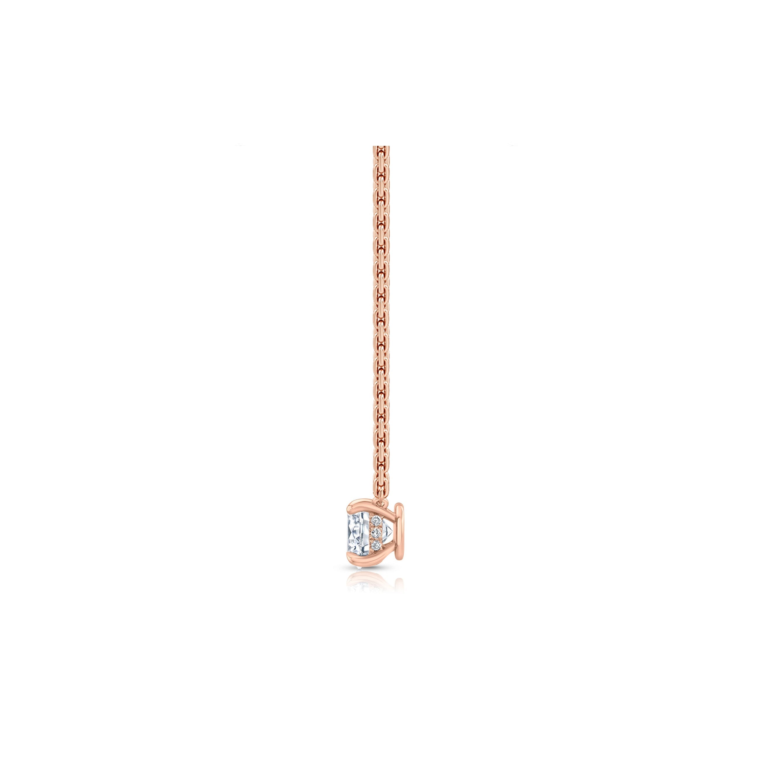 Chelsea Lab Diamond Round Brilliant Pendant