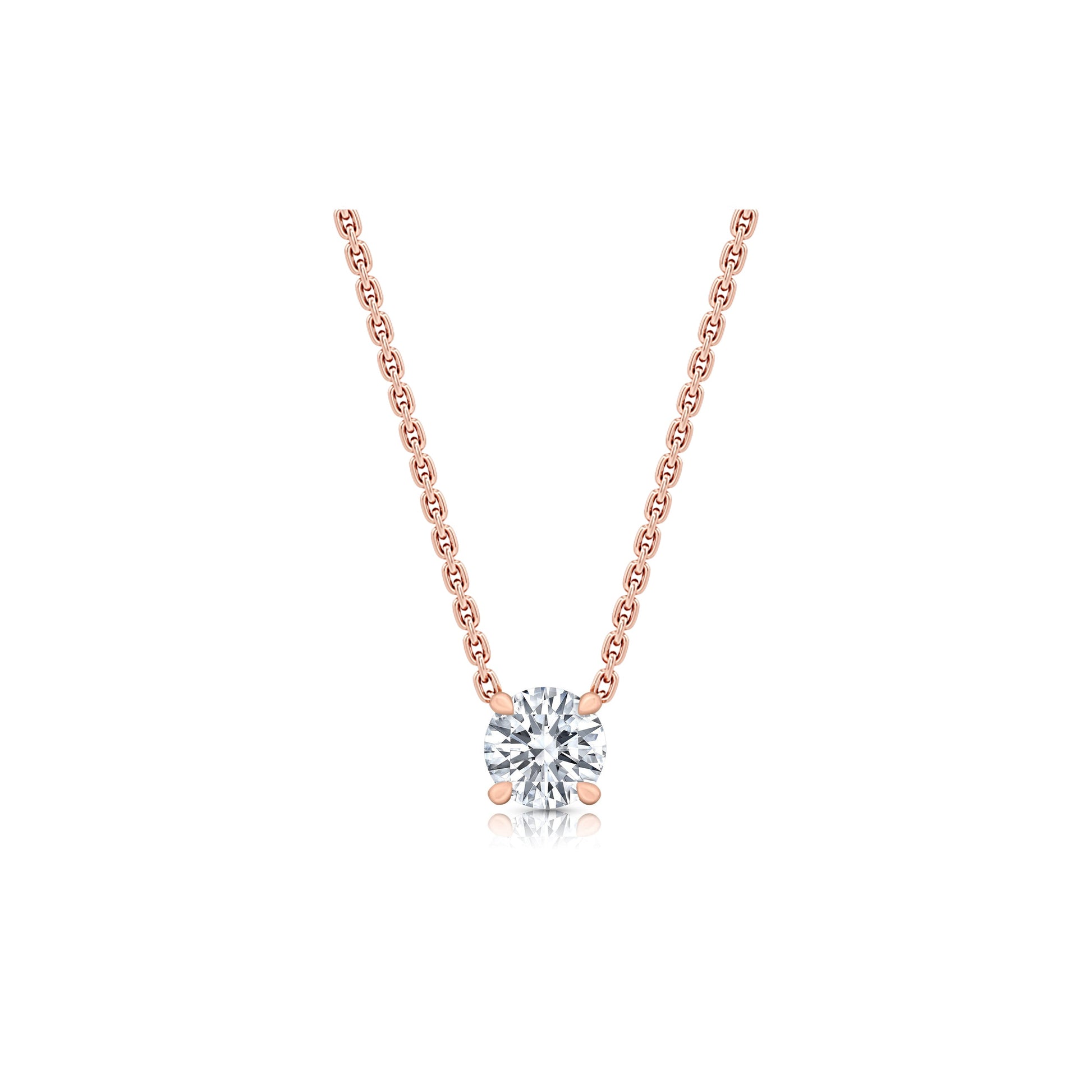 Precious Metal:18k Rose Gold;Total Carat Weight:1.1 CTW