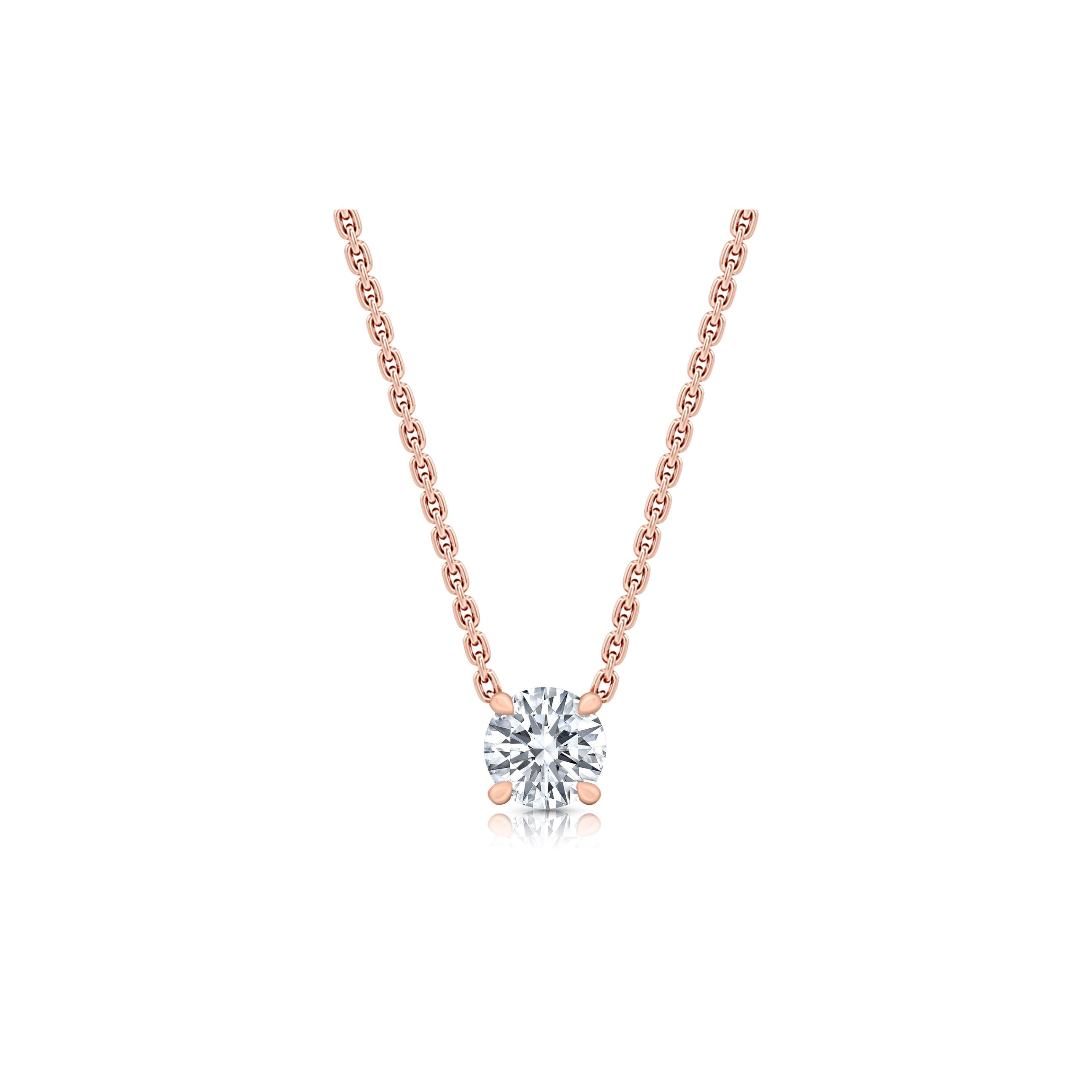 Precious Metal:18k Rose Gold;Total Carat Weight:1.1 CTW