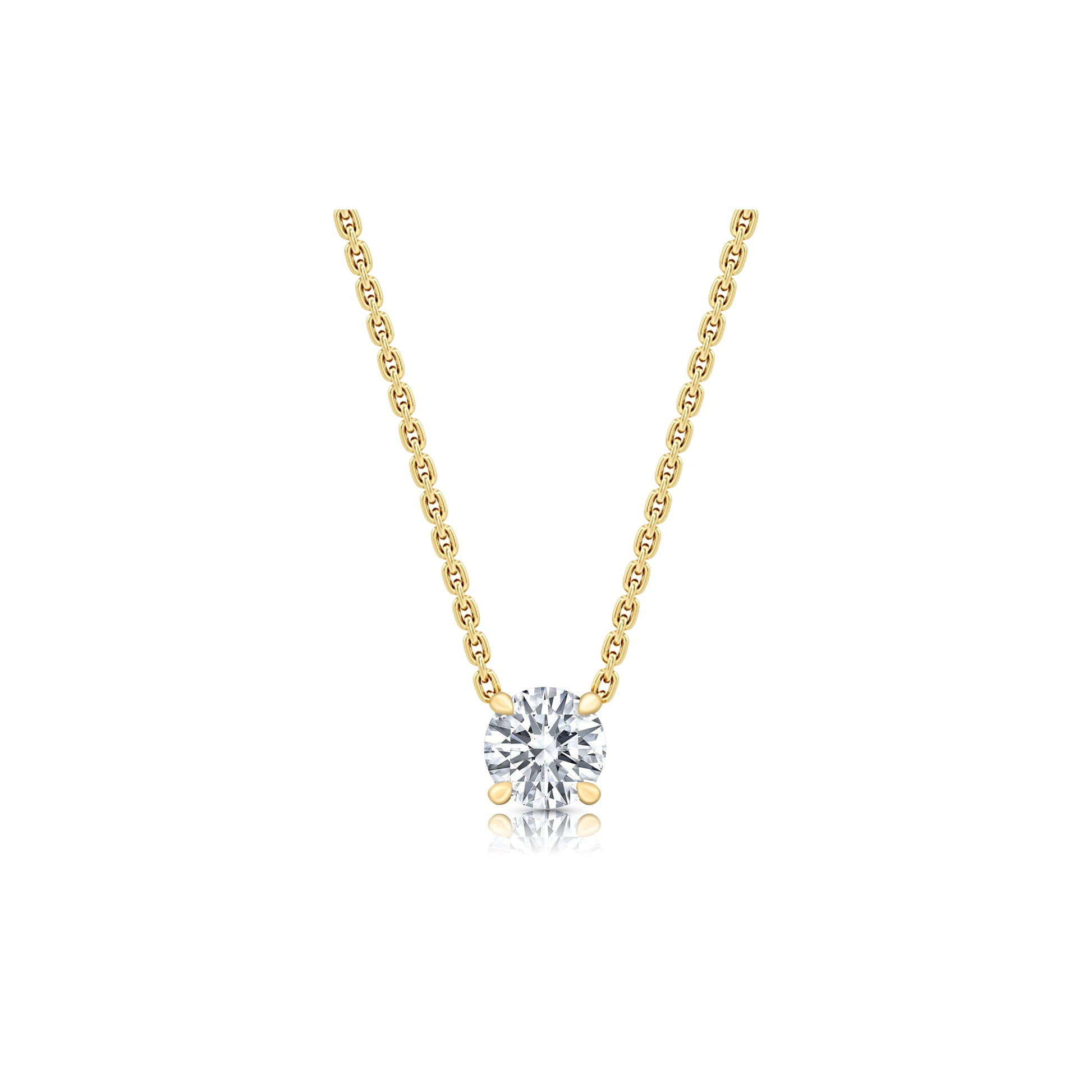 Precious Metal:18k Yellow Gold;Total Carat Weight:1.1 CTW