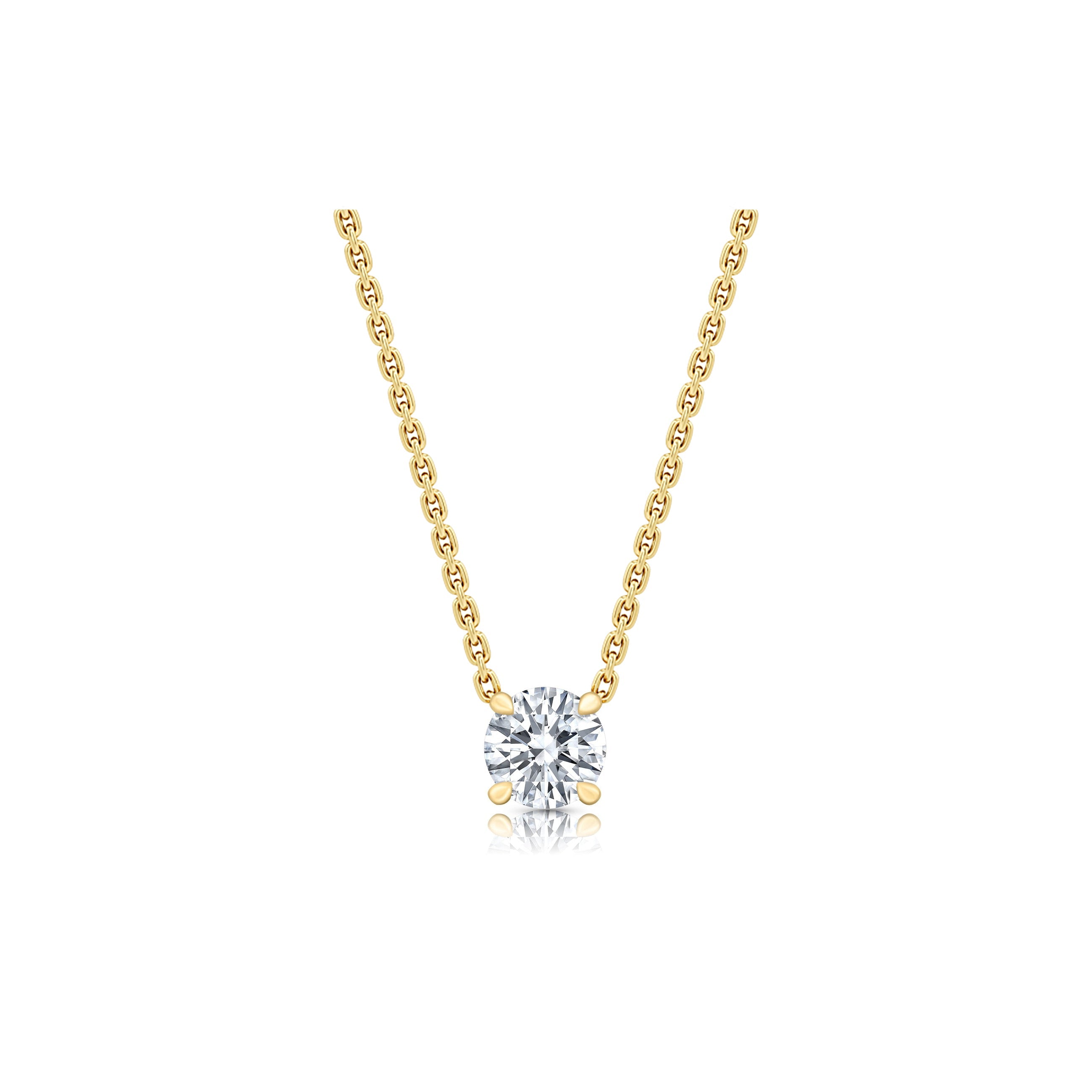 Precious Metal:18k Yellow Gold;Total Carat Weight:1.1 CTW