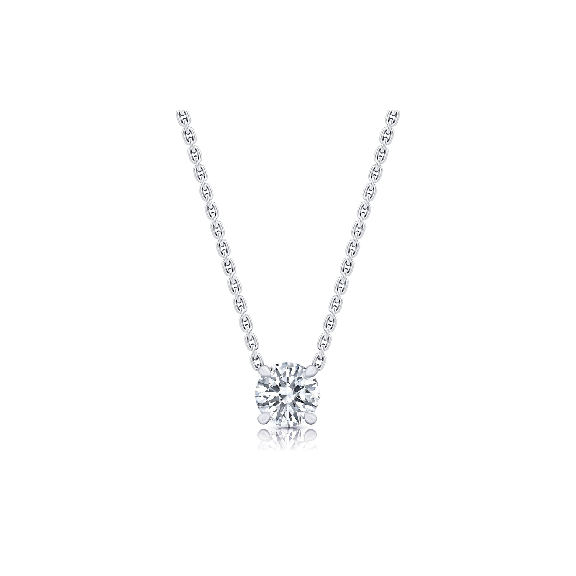 Precious Metal:18k White Gold;Total Carat Weight:1.1 CTW
