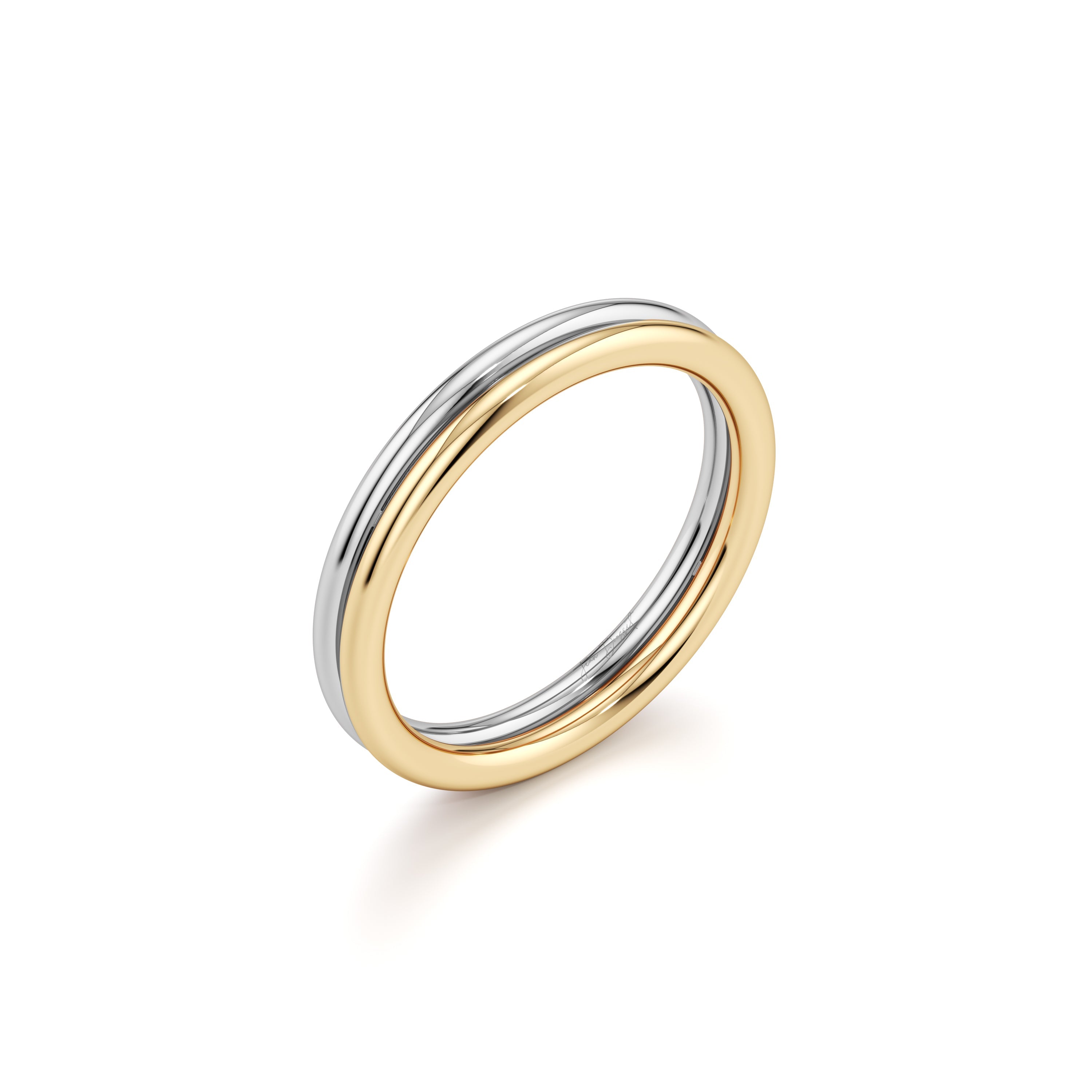 Precious Metal:18k White Gold and Yellow Gold