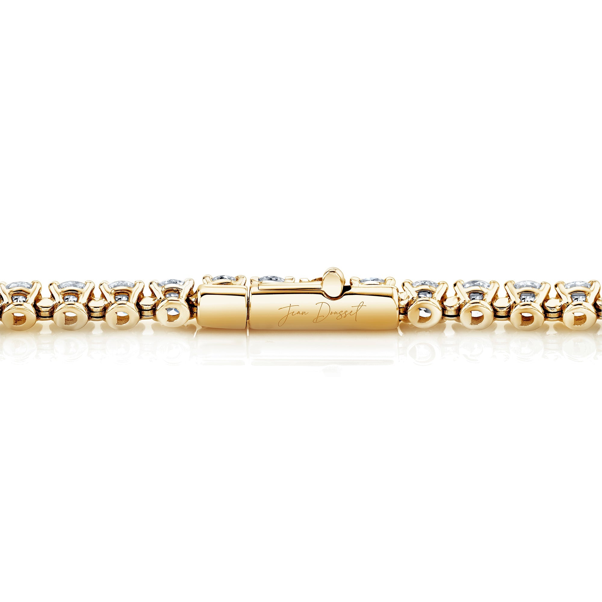 Olivia Round Brilliant Lab Diamond Tennis Necklace