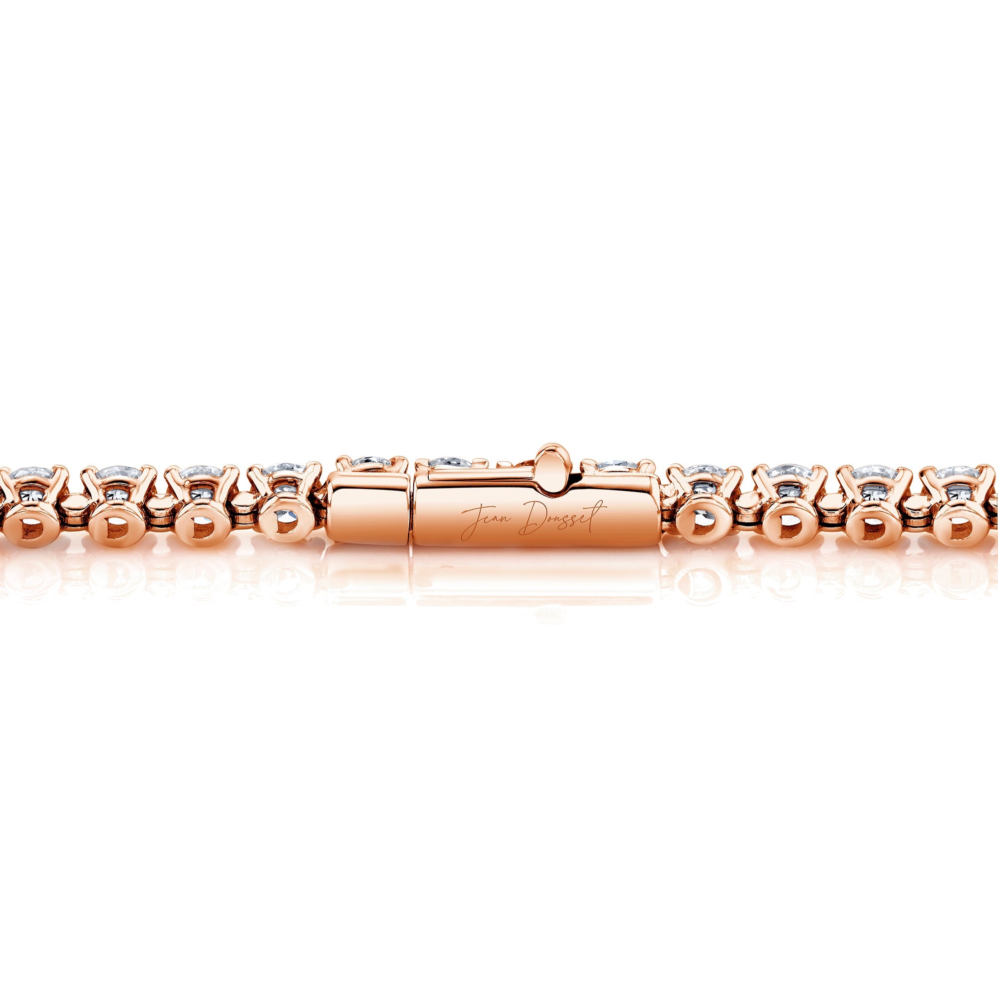 Olivia Round Brilliant Lab Diamond Tennis Necklace