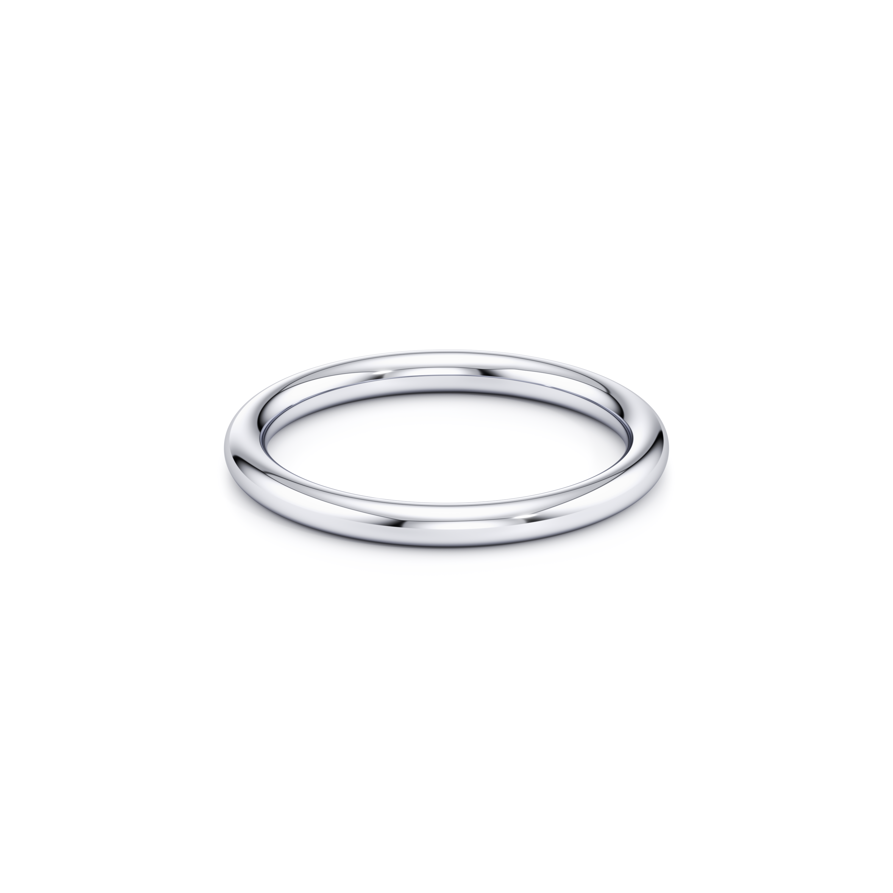 Kate High Polish Wedding Band
