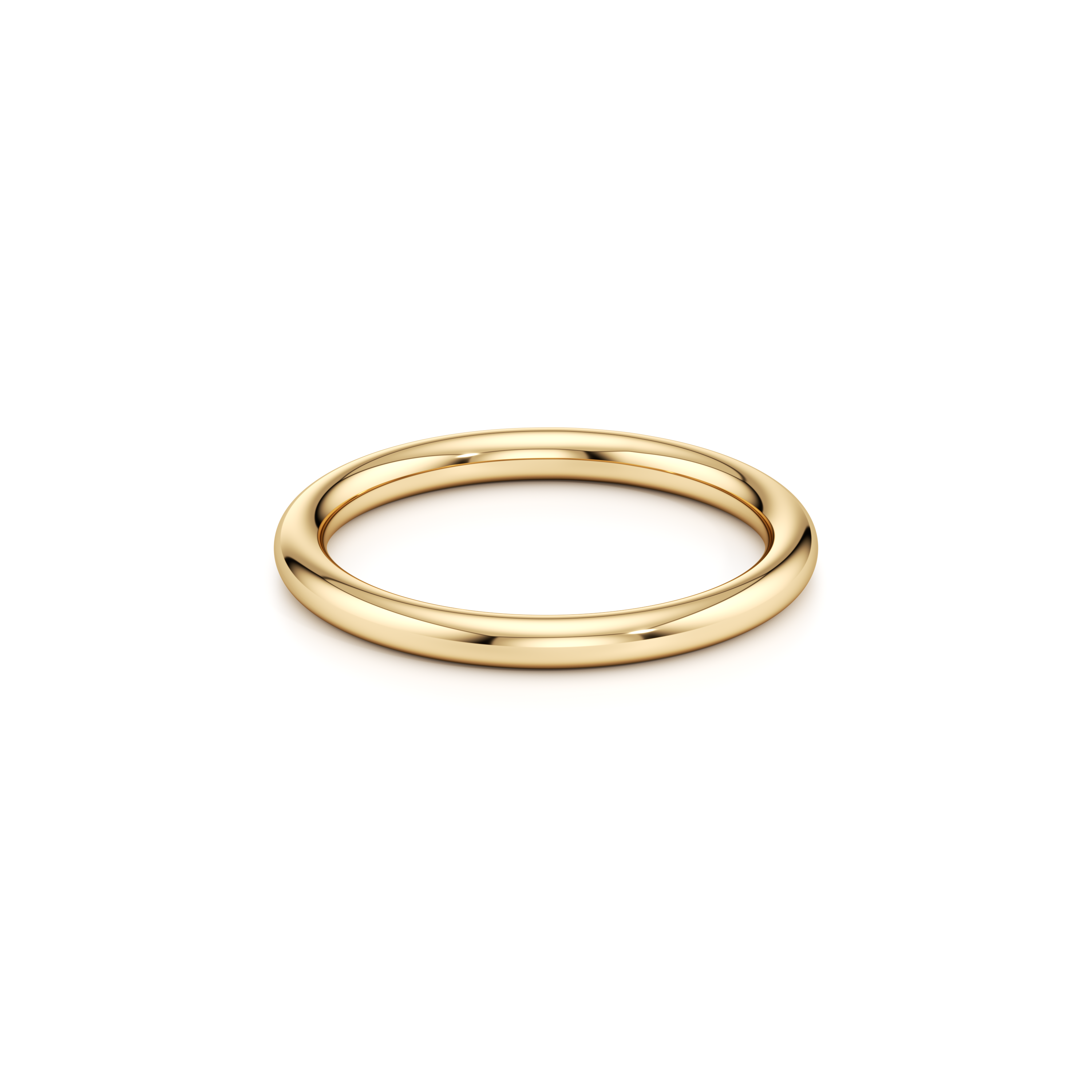 Kate High Polish Wedding Band