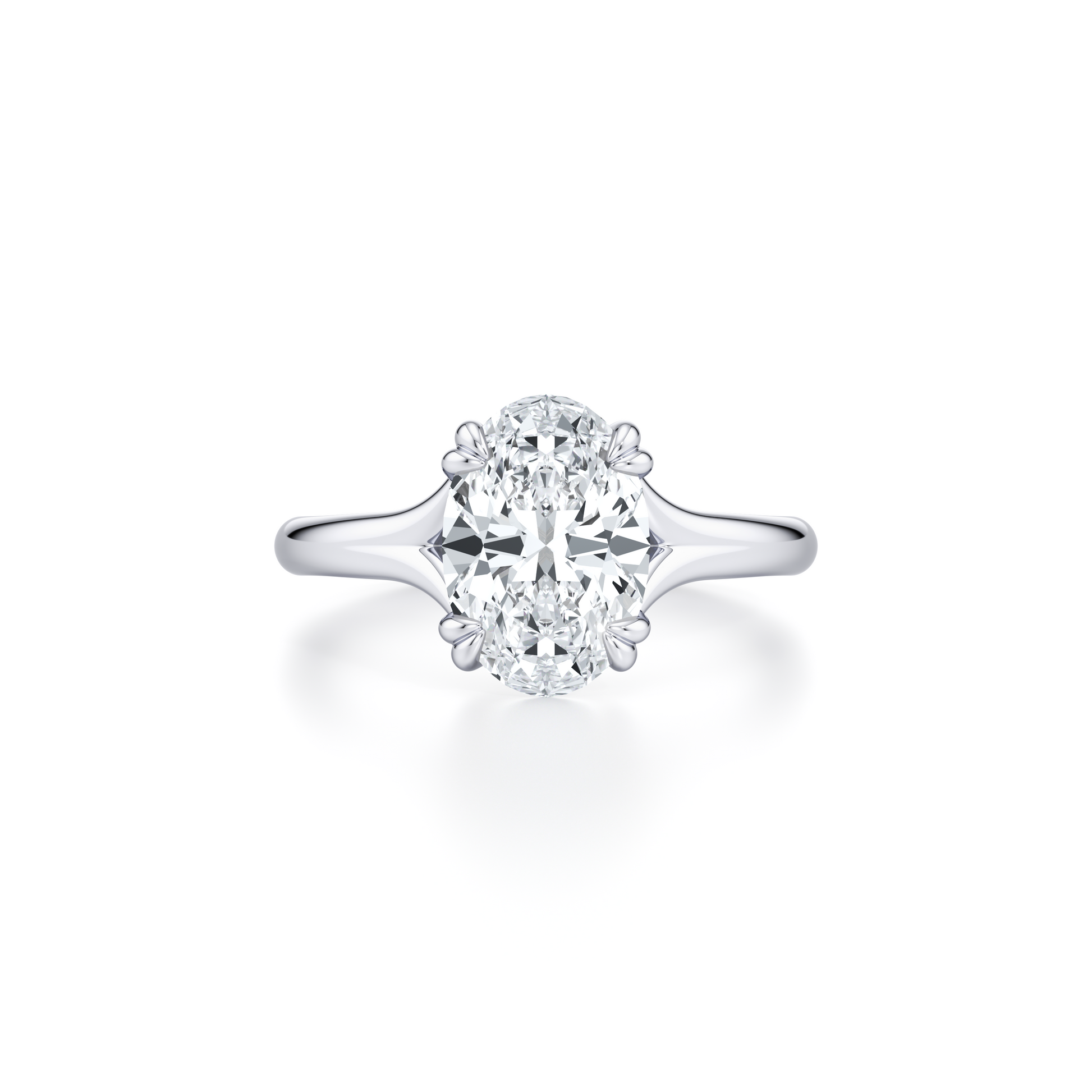 Precious Metal:Platinum;Cut Shape:Oval