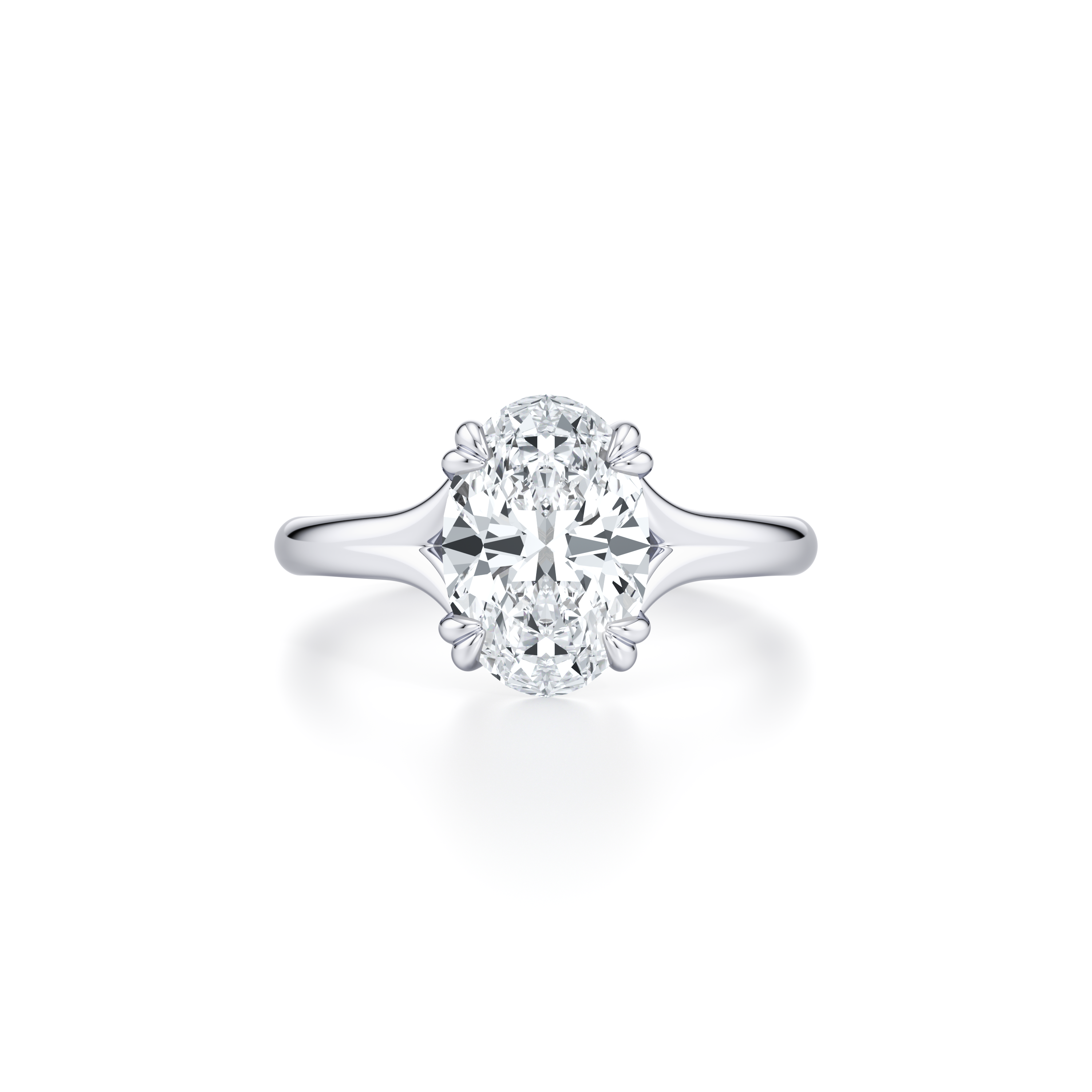 Precious Metal:Platinum;Cut Shape:Oval