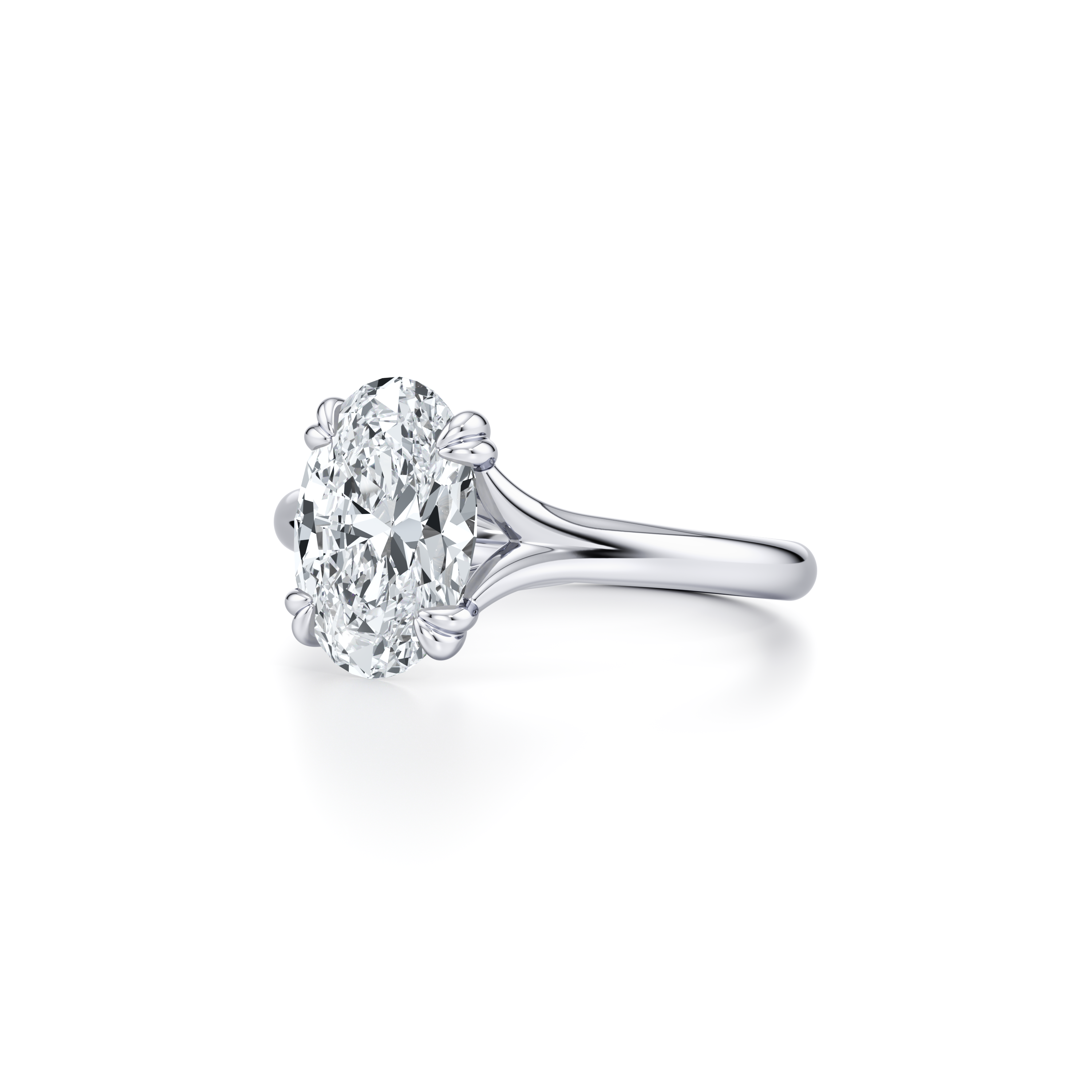Jane Oval Cut Solitaire Lab Diamond Engagement Ring