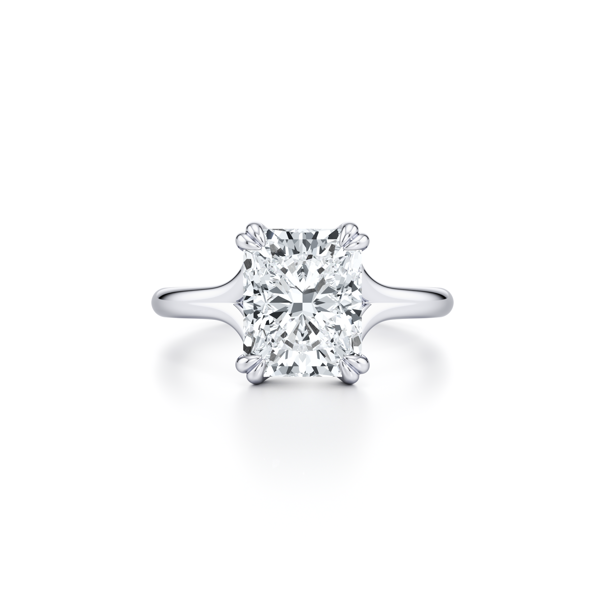 Precious Metal:Platinum;Cut Shape:Radiant