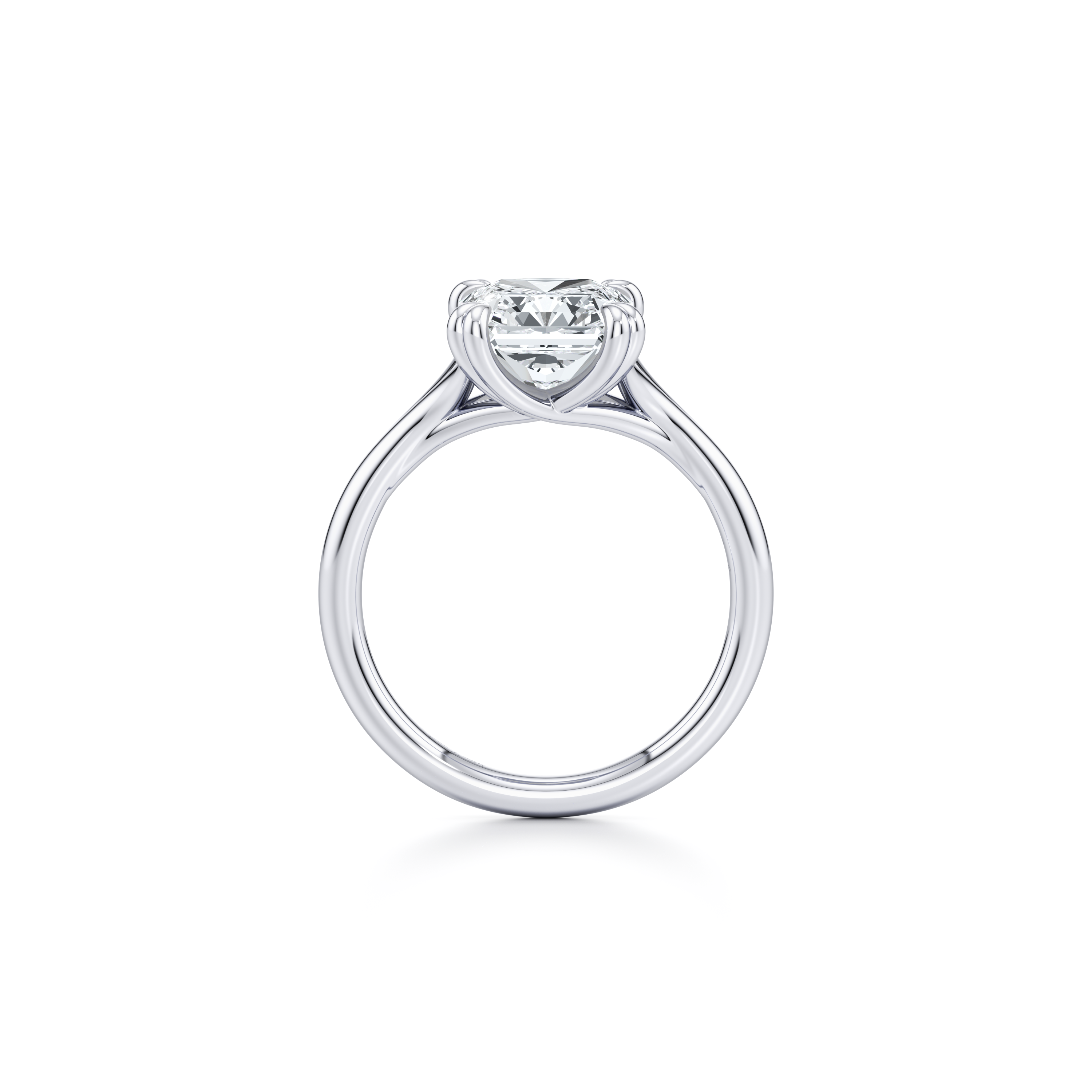 Jane Radiant Cut Solitaire Lab Diamond Engagement Ring