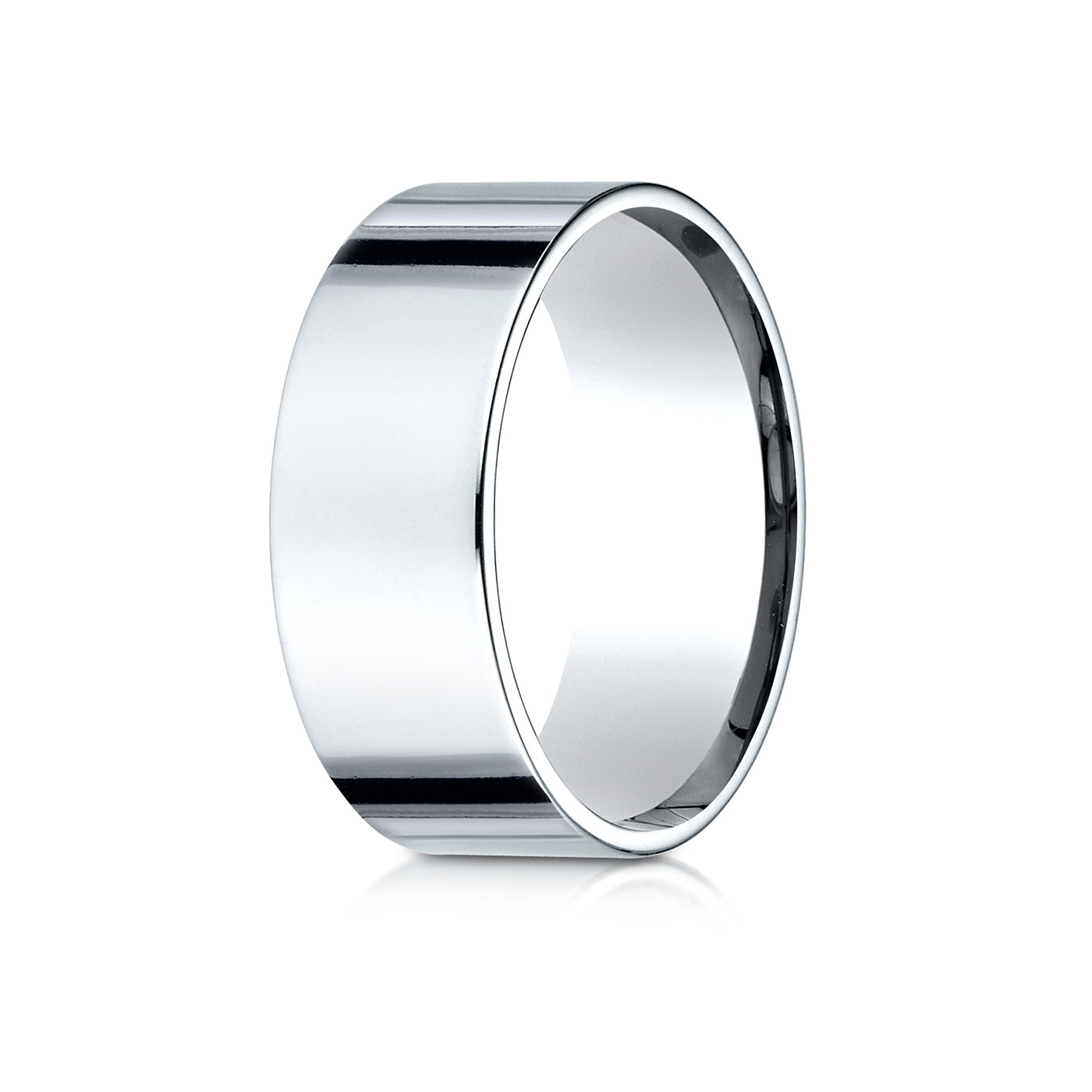 Precious Metal:Platinum;Finish:High Polished;Band Width:8mm