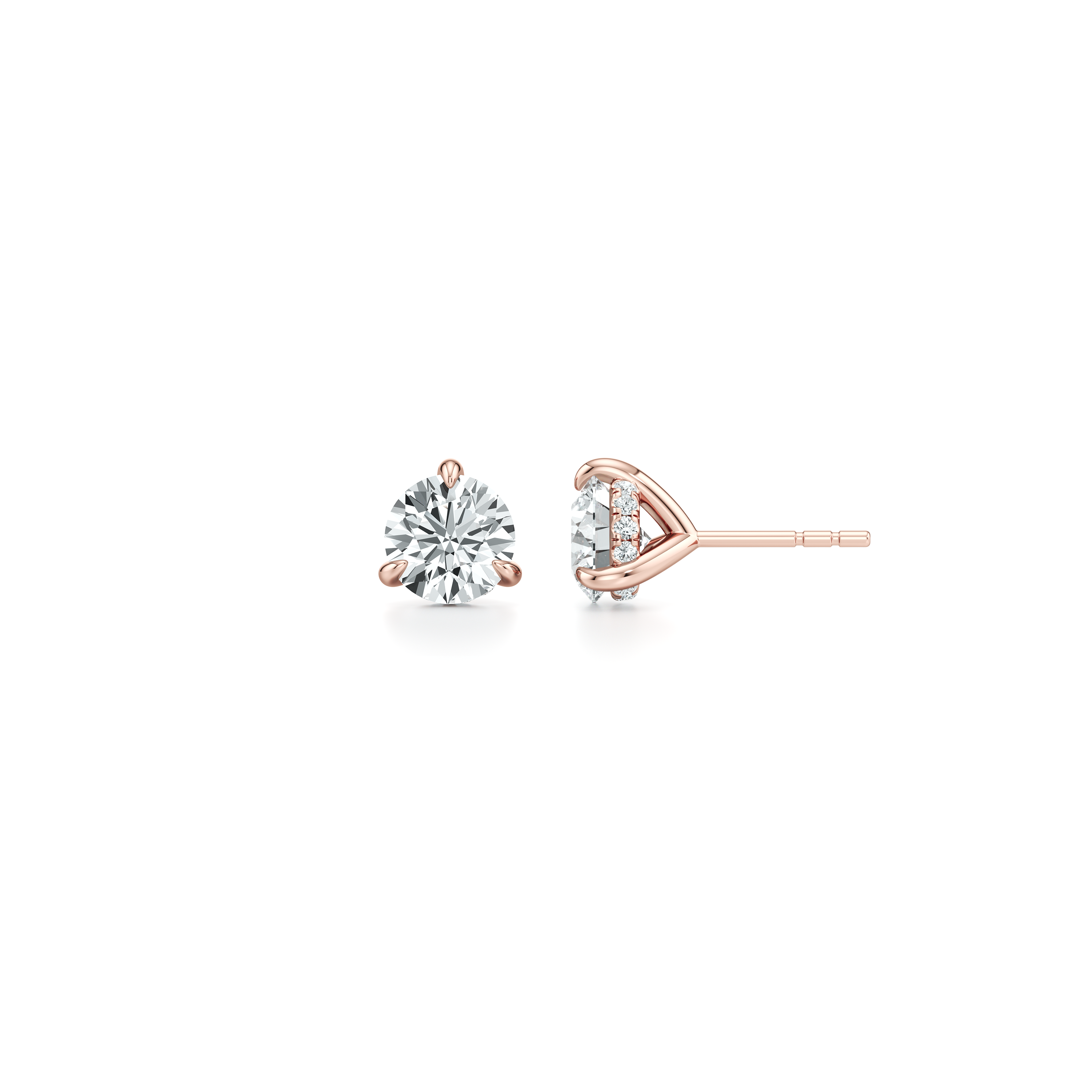 Chelsea Lab Diamond Round Brilliant Martini Studs