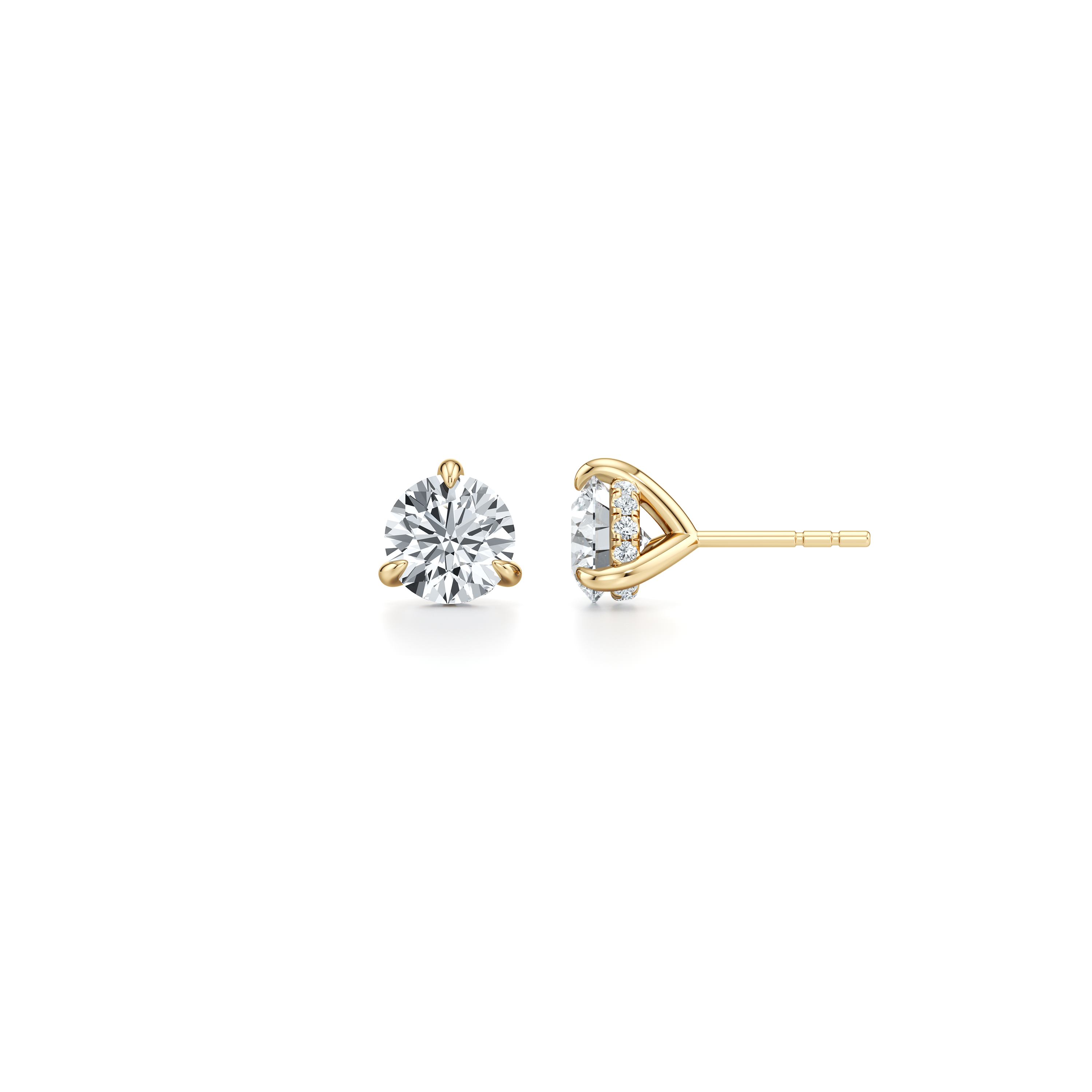 Chelsea Lab Diamond Round Brilliant Martini Studs
