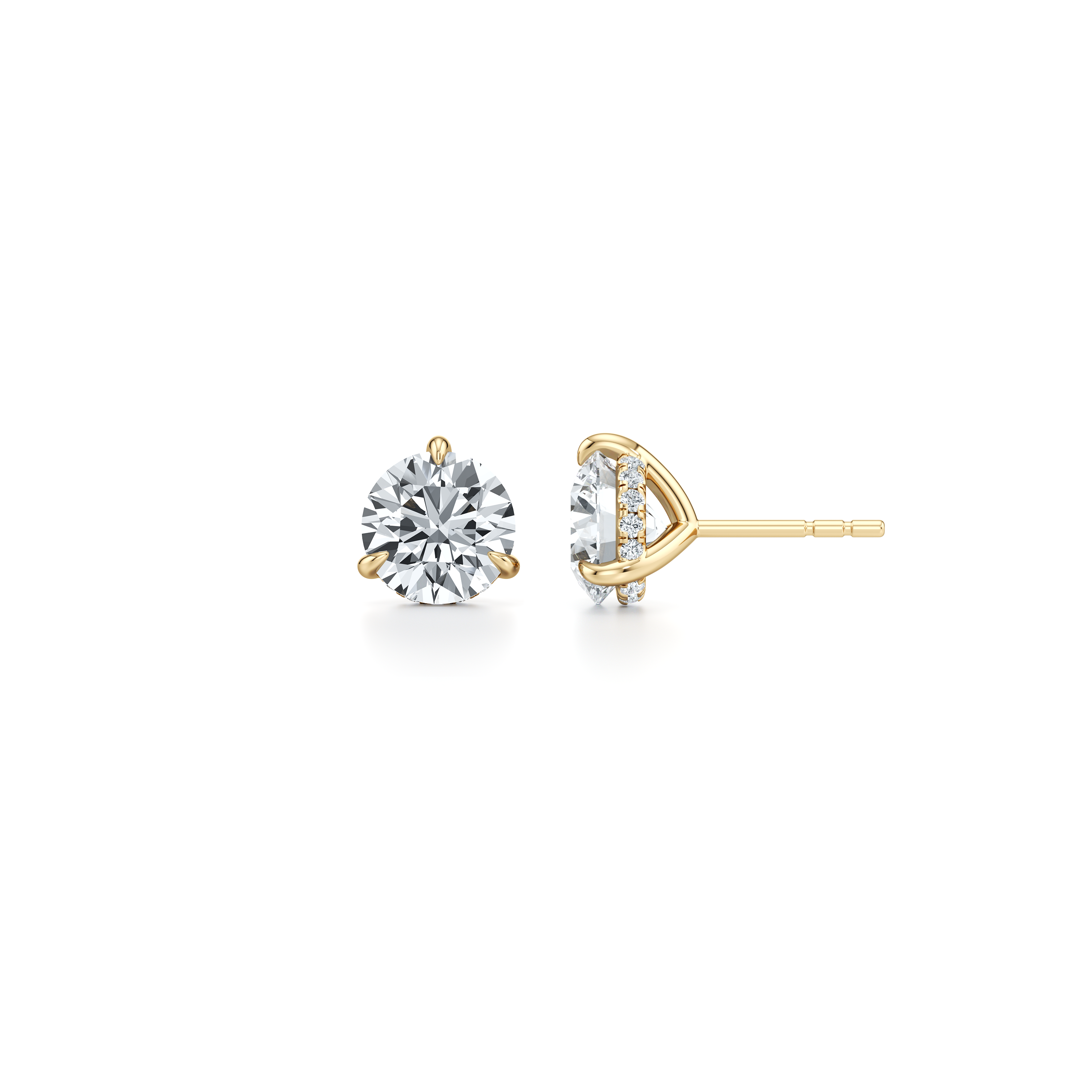 Chelsea Lab Diamond Round Brilliant Martini Studs