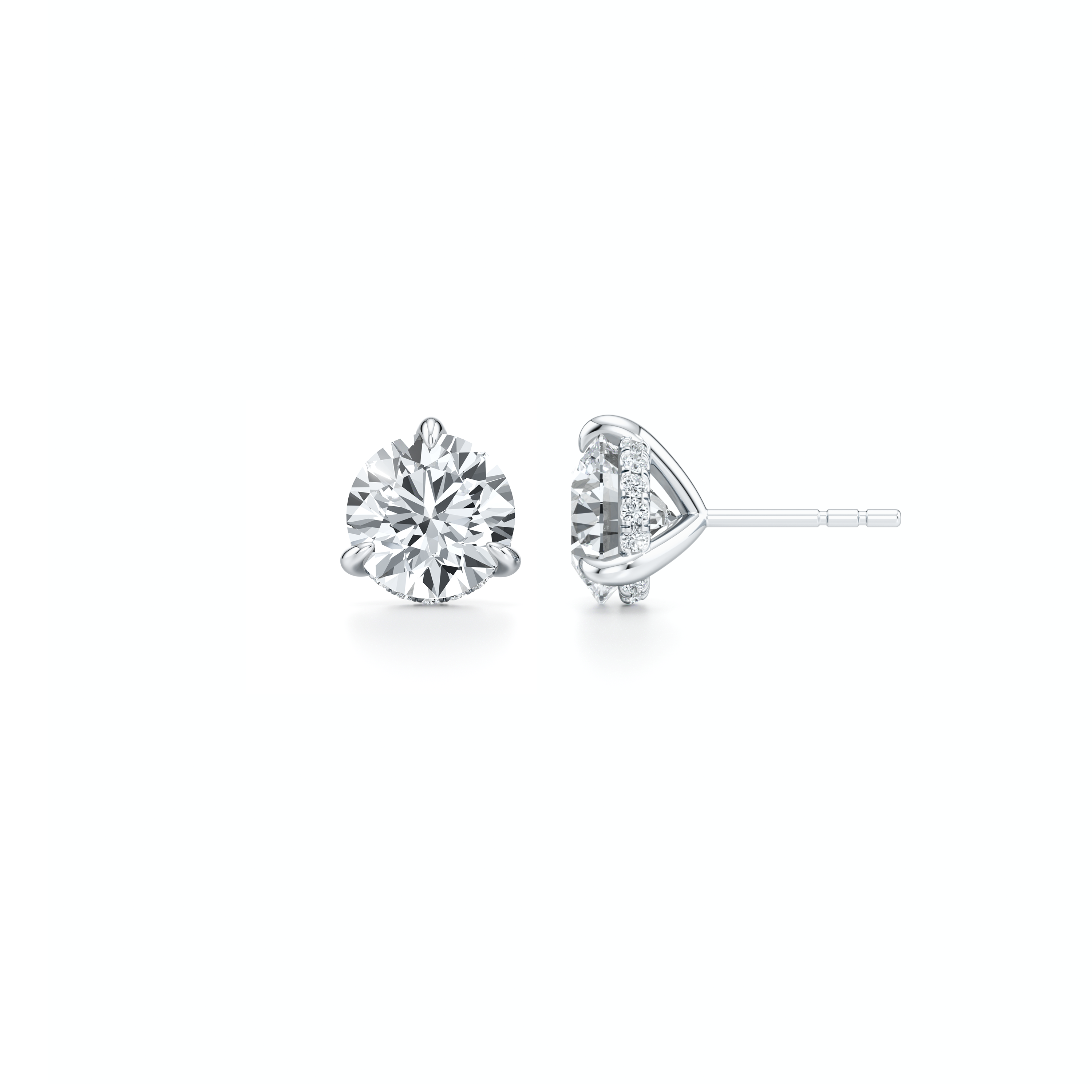 Chelsea Lab Diamond Round Brilliant Martini Studs