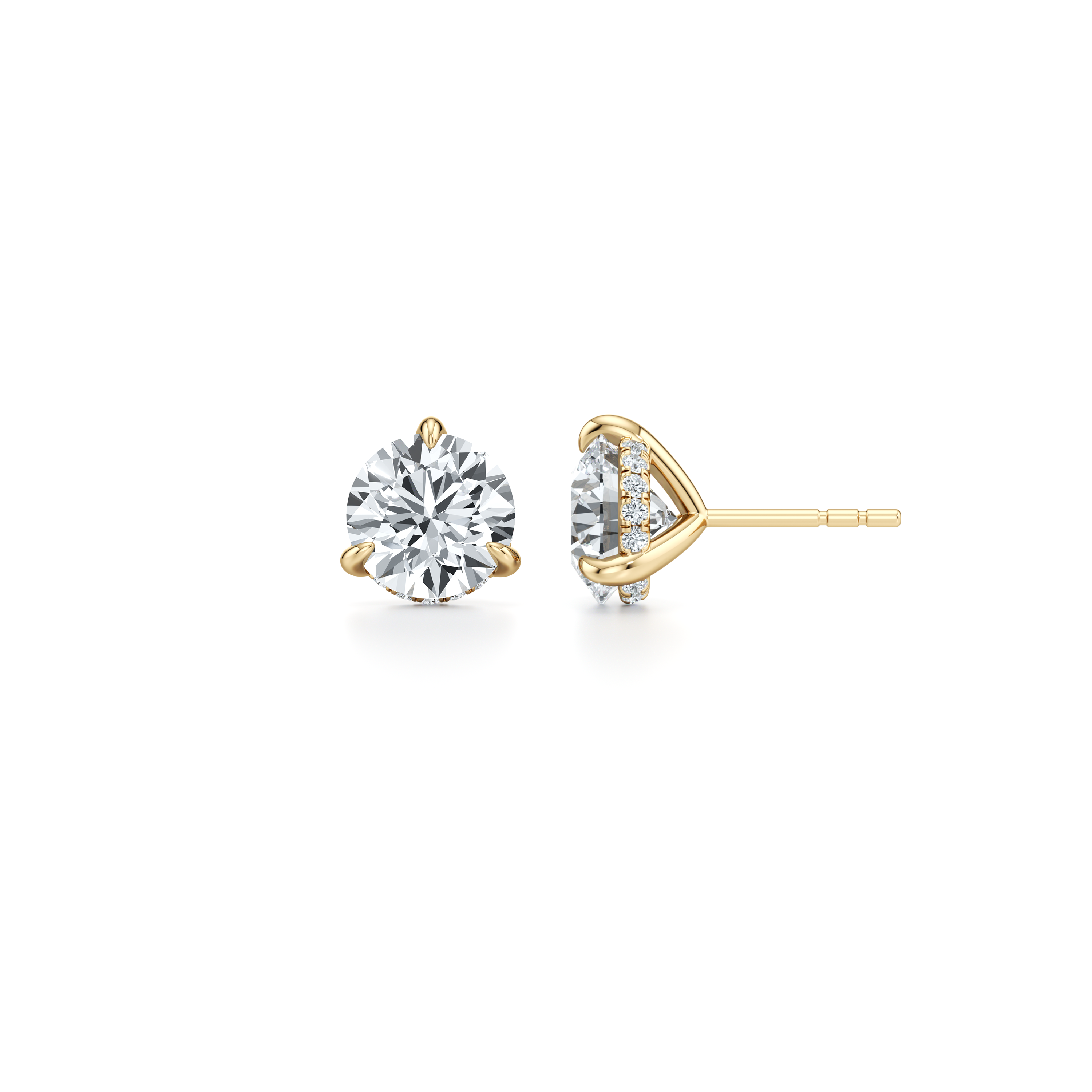 Chelsea Lab Diamond Round Brilliant Martini Studs