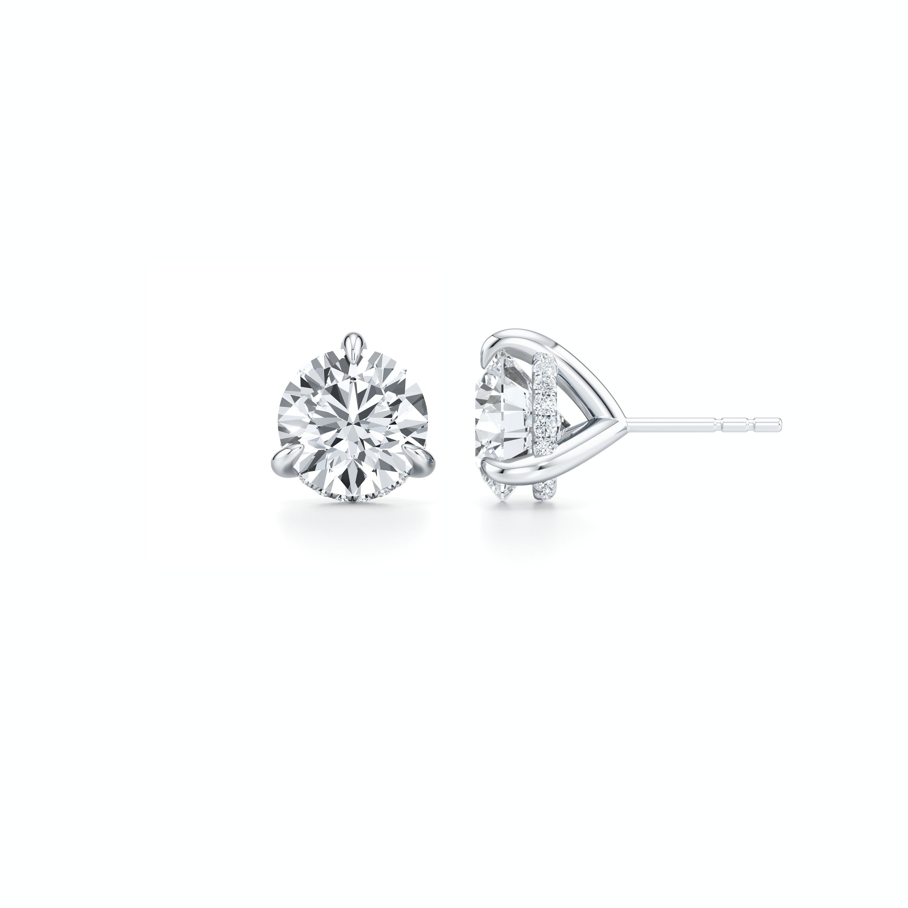 Chelsea Lab Diamond Round Brilliant Martini Studs