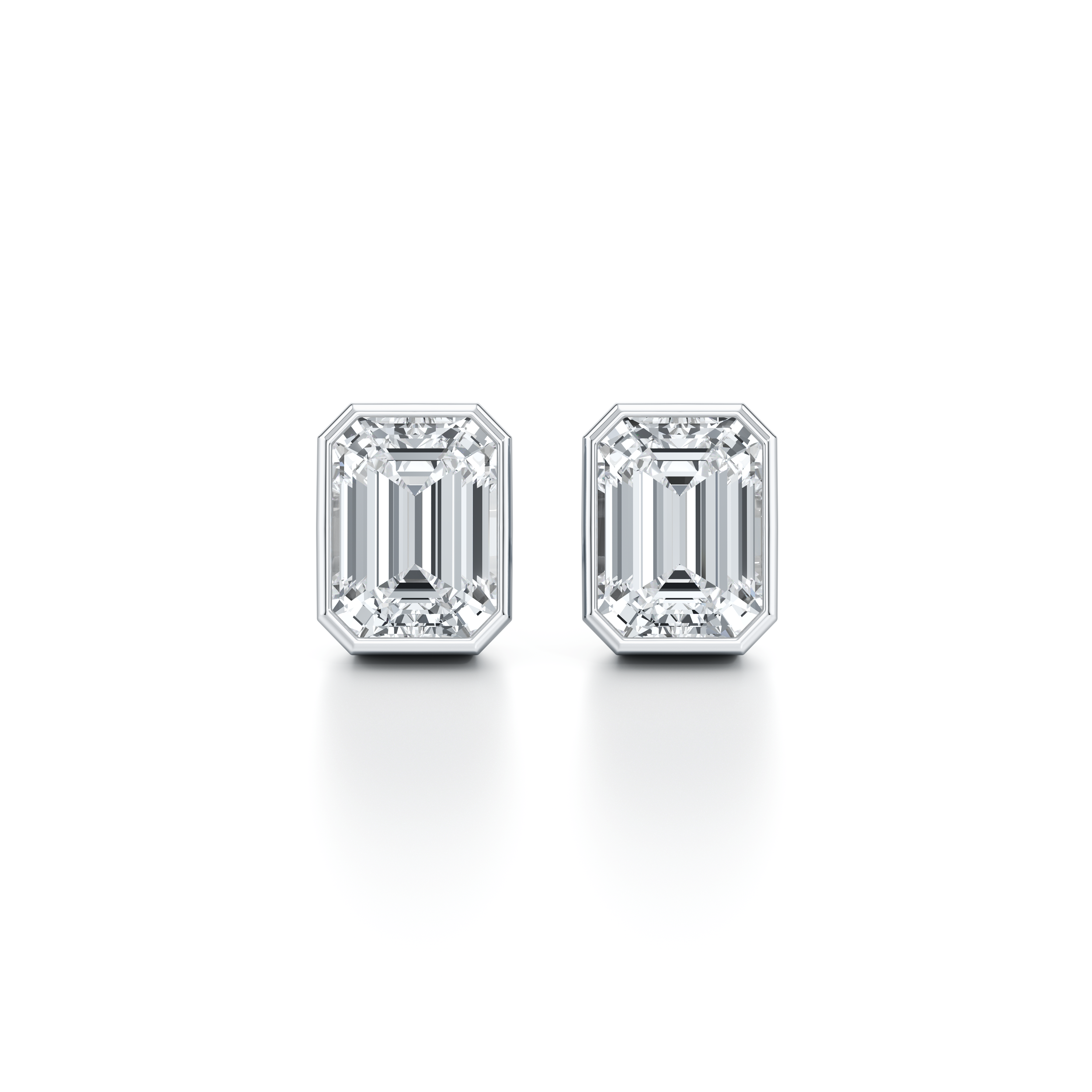 Precious Metal:18k White Gold;Total Carat Weight:3 CTW