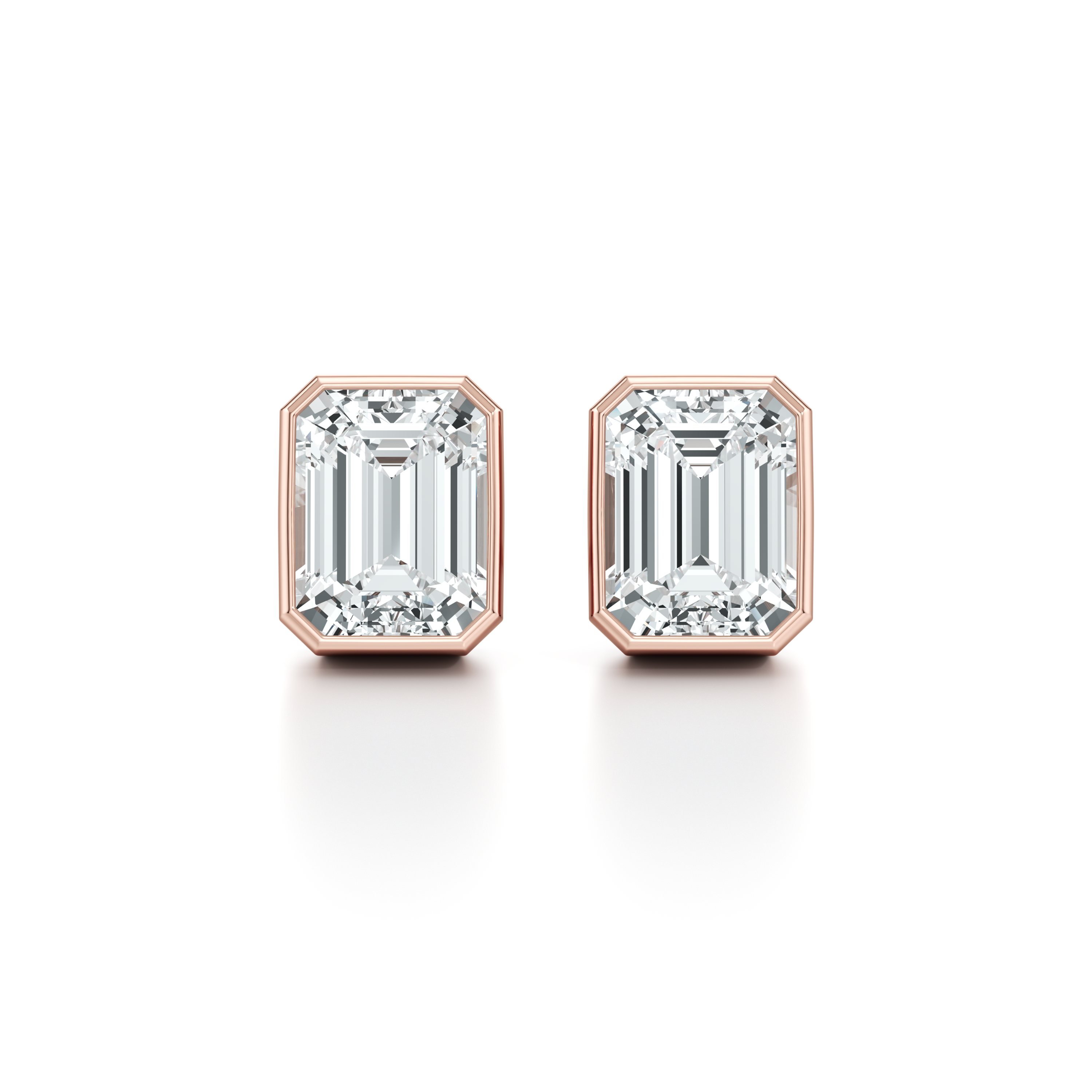 Precious Metal:18k Rose Gold;Total Carat Weight:4 CTW