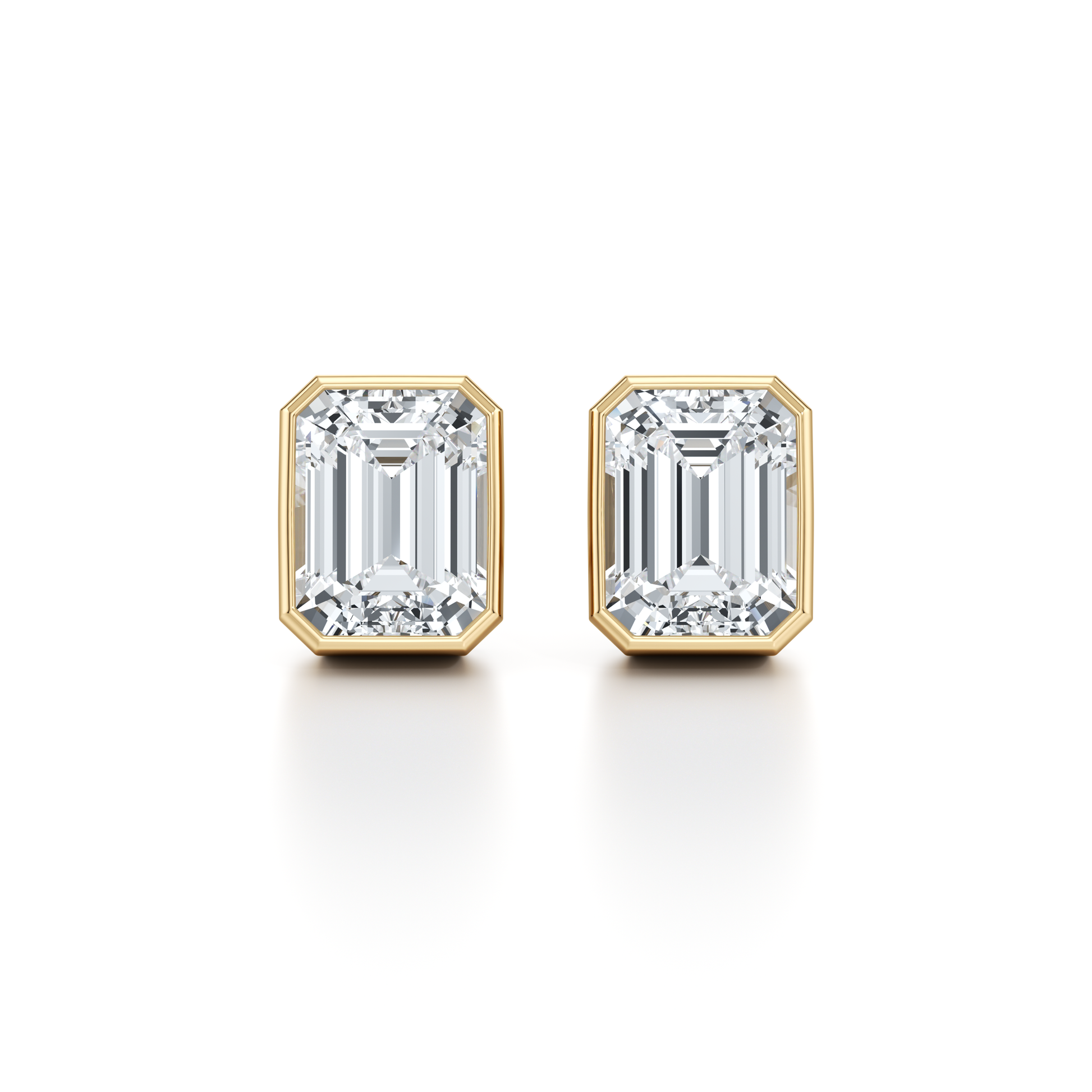 Precious Metal:18k Yellow Gold;Total Carat Weight:4 CTW