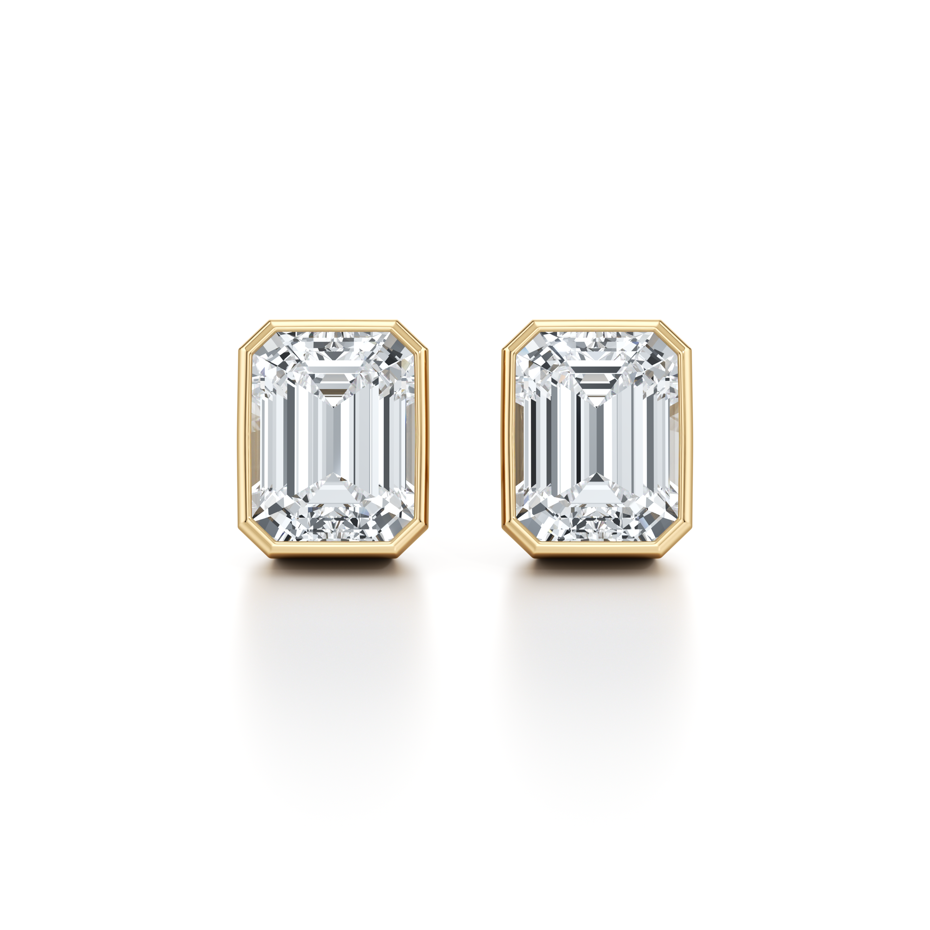 Precious Metal:18k Yellow Gold;Total Carat Weight:4 CTW