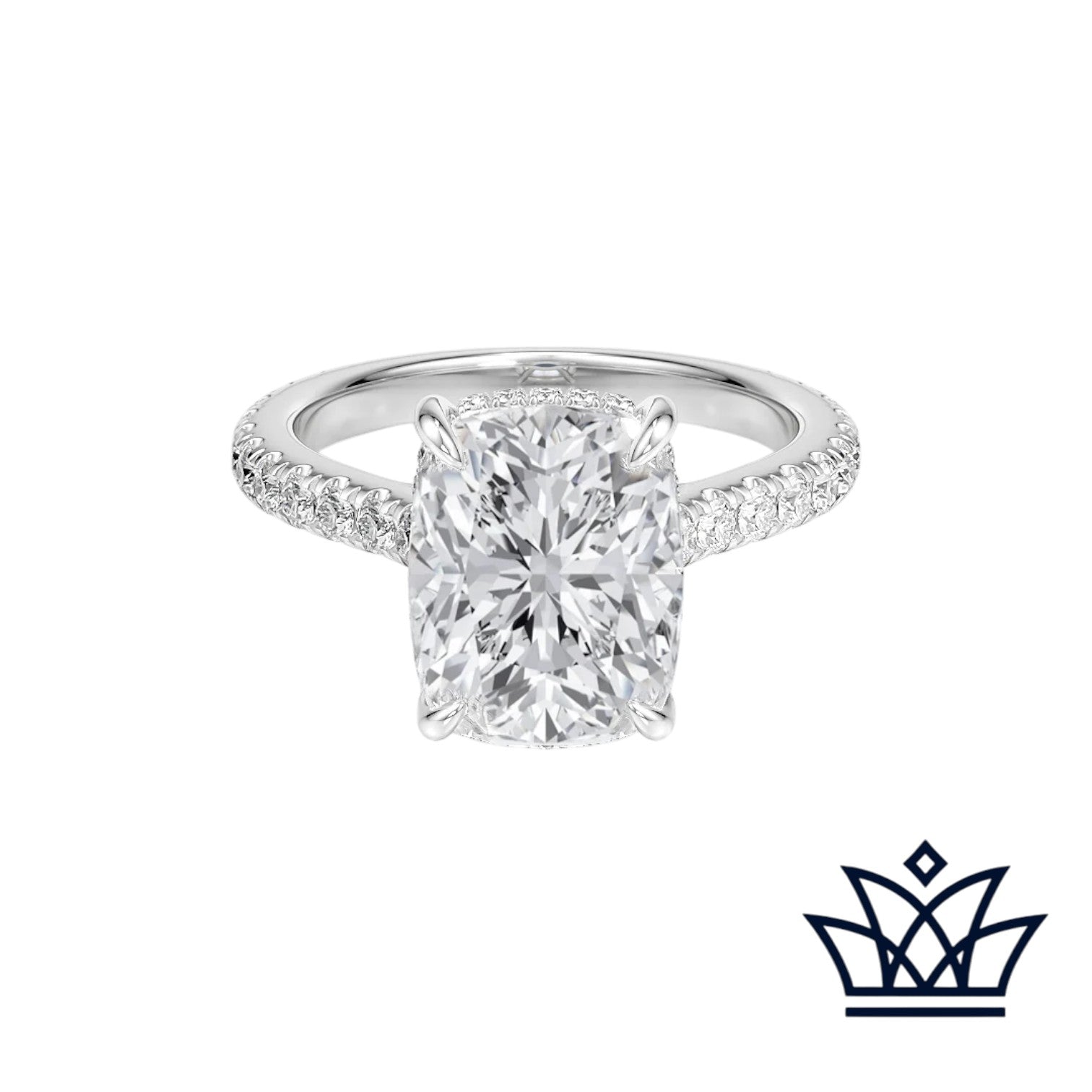 Bague coussin Eternal Lumina