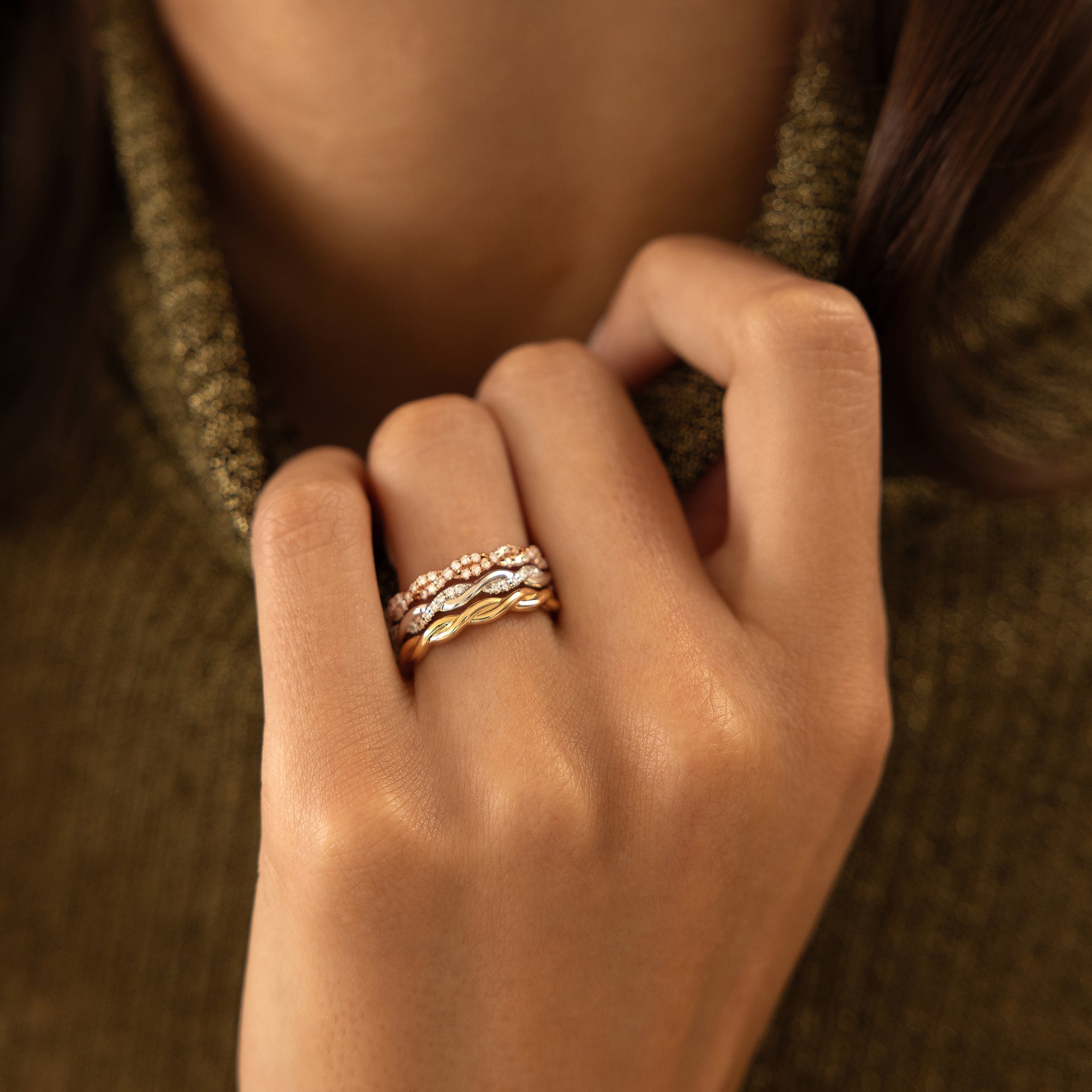 Ivy Lab Diamond Wedding Band