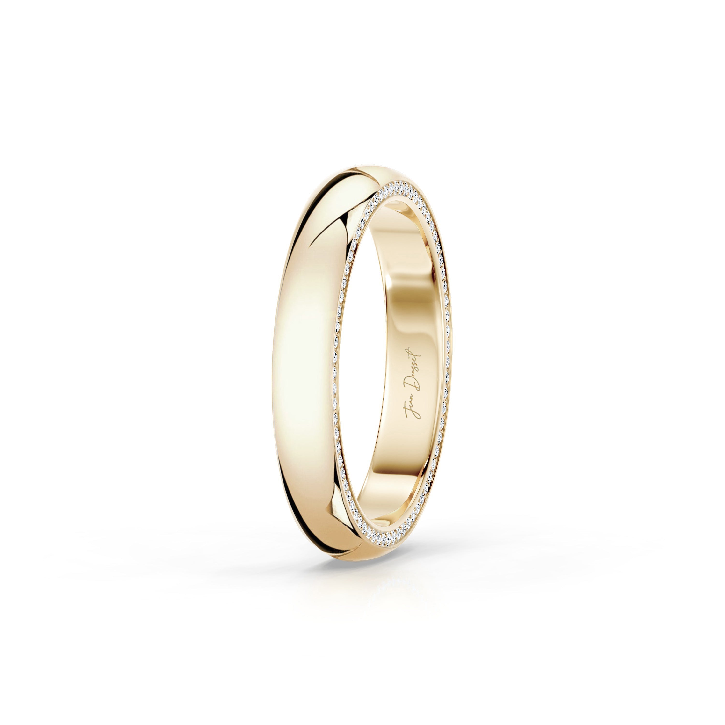 Precious Metal:18k Yellow Gold;Finish:High Polished