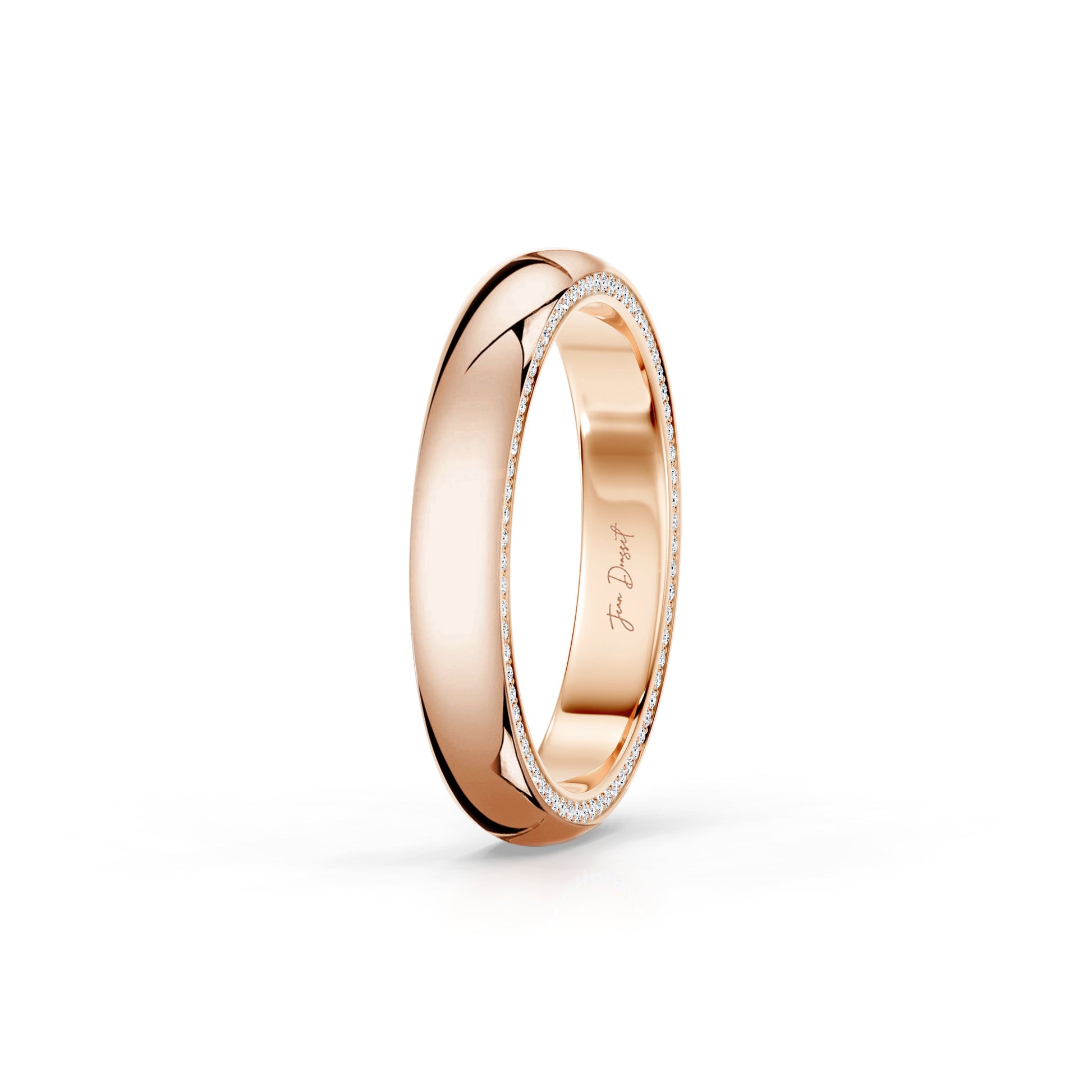 Precious Metal:18k Rose Gold;Finish:High Polished
