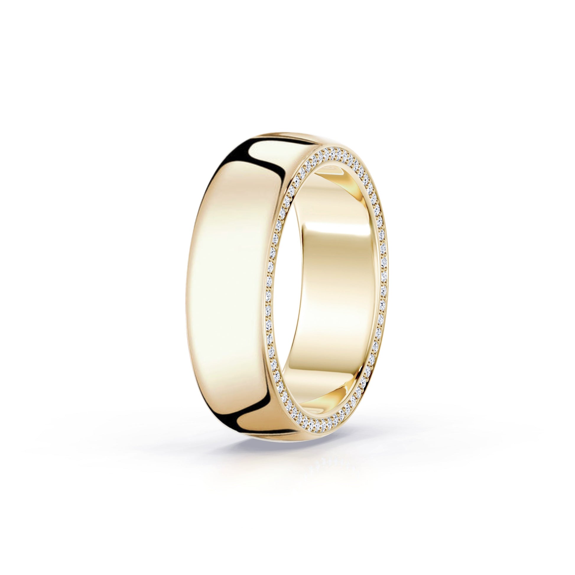 Precious Metal:18k Yellow Gold;Finish:High Polished