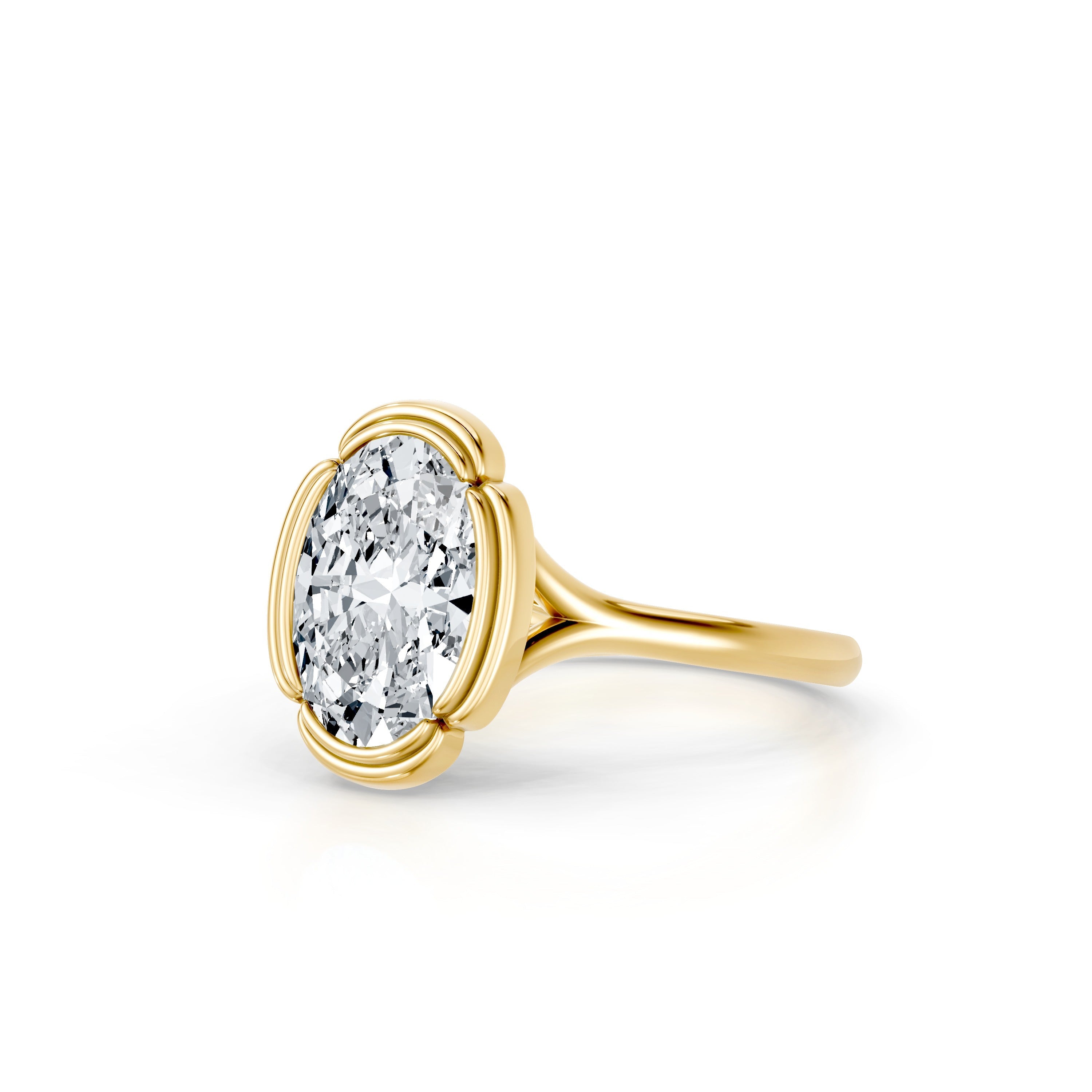 Dorée Solitaire Lab Diamond Engagement Ring