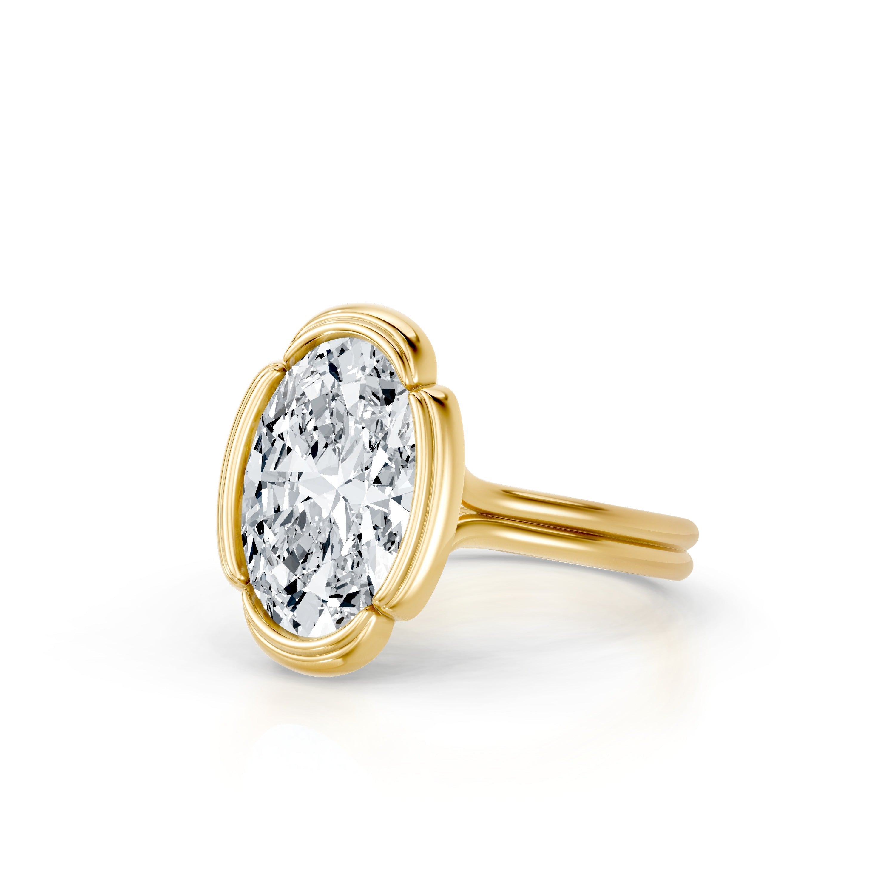 Dorée Solitaire Lab Diamond Engagement Ring