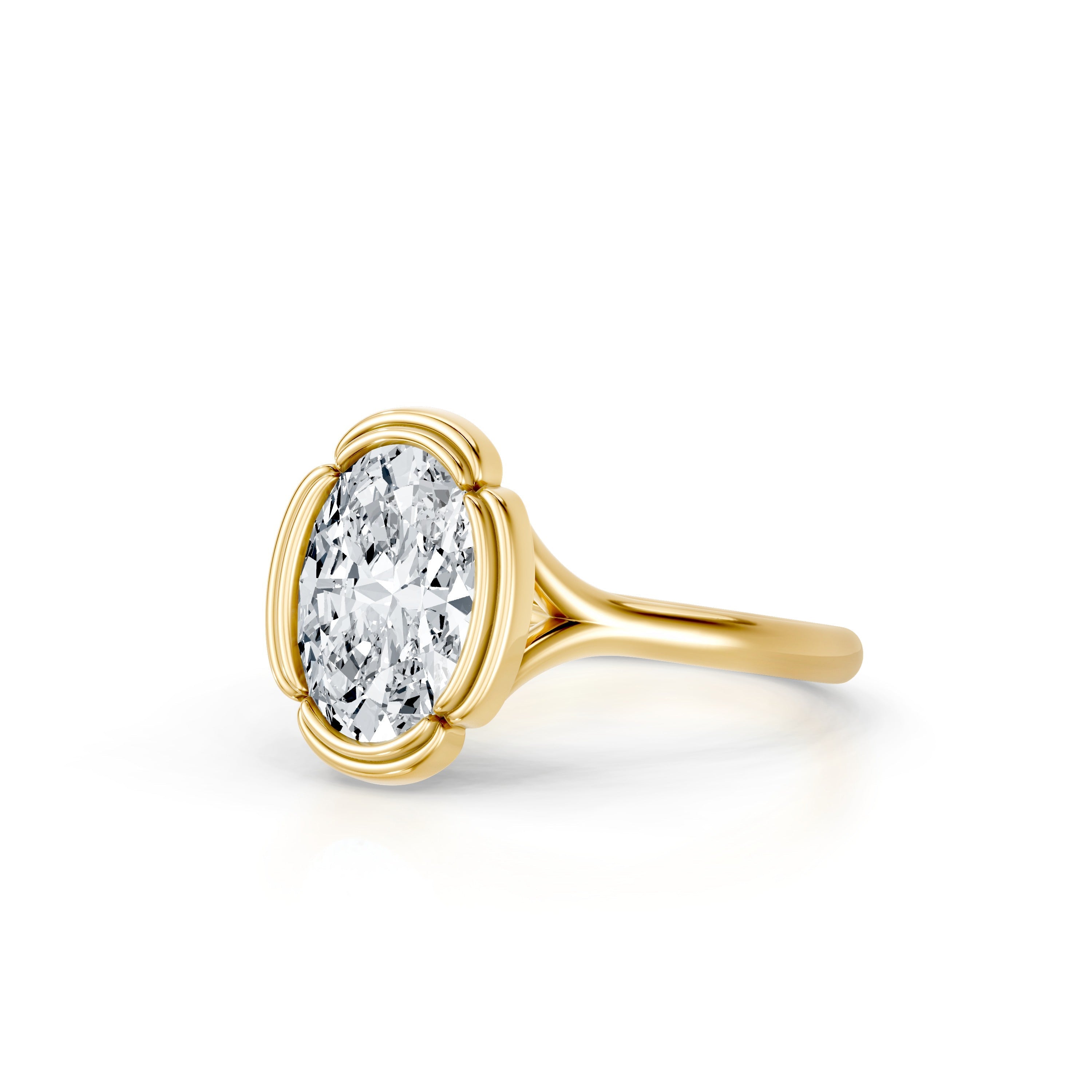 Dorée Solitaire Lab Diamond Engagement Ring