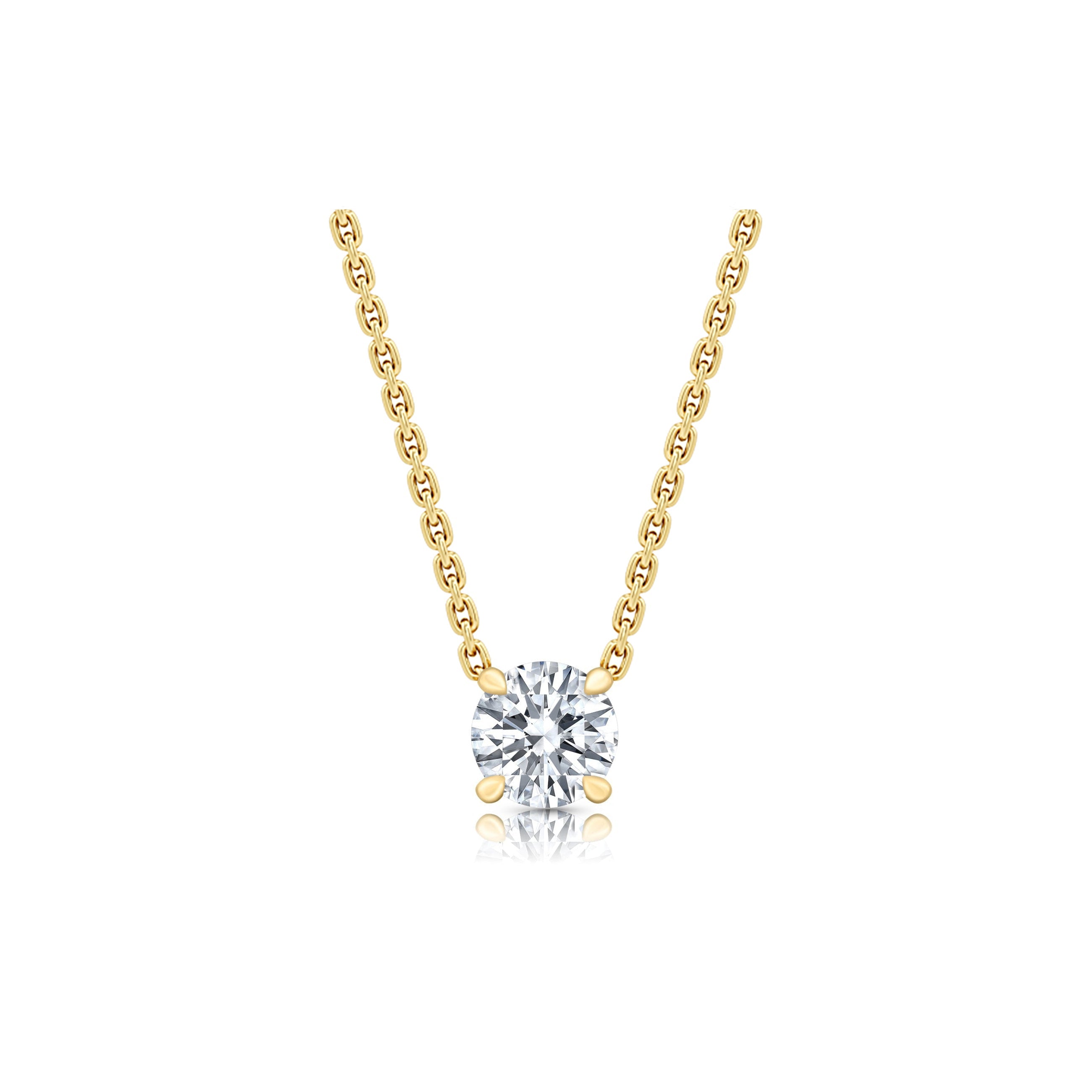 Precious Metal:18k Yellow Gold;Total Carat Weight:2.1 CTW