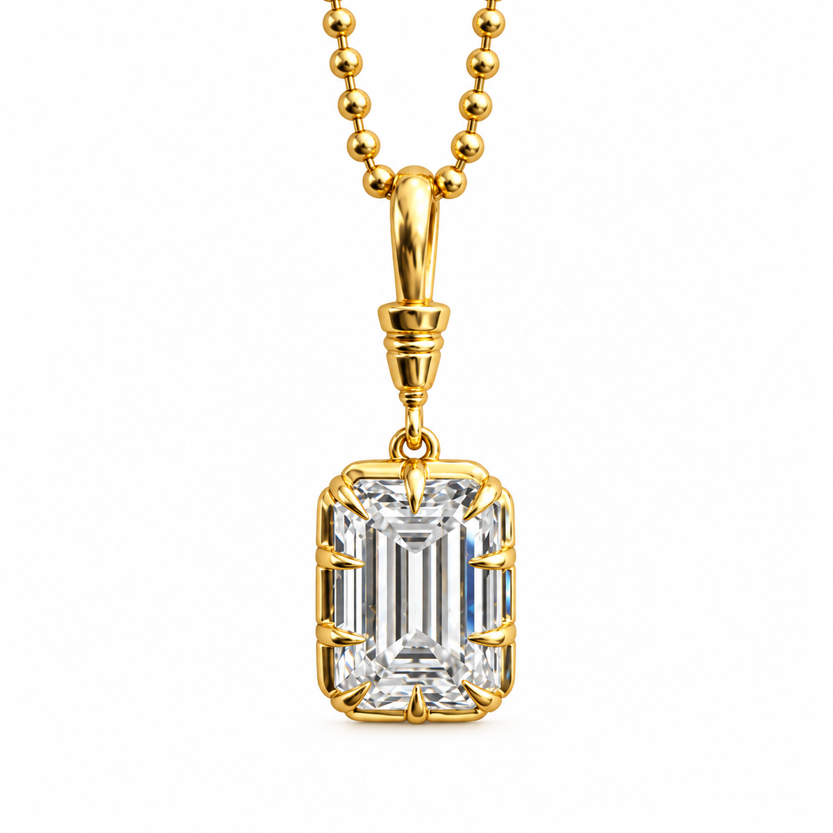 Sonia Five Carats emerald Diamond