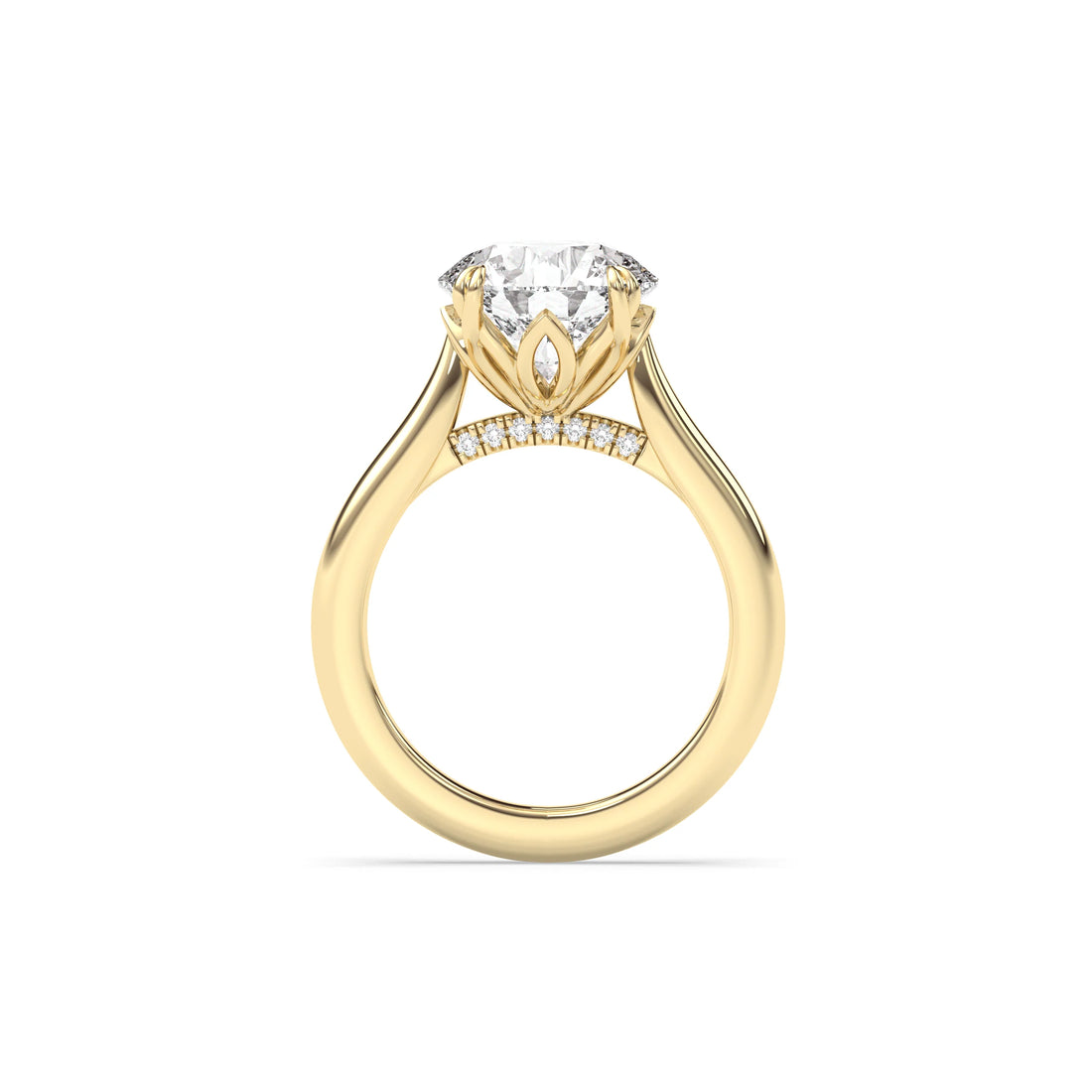 Celeste Round Diamond Ring