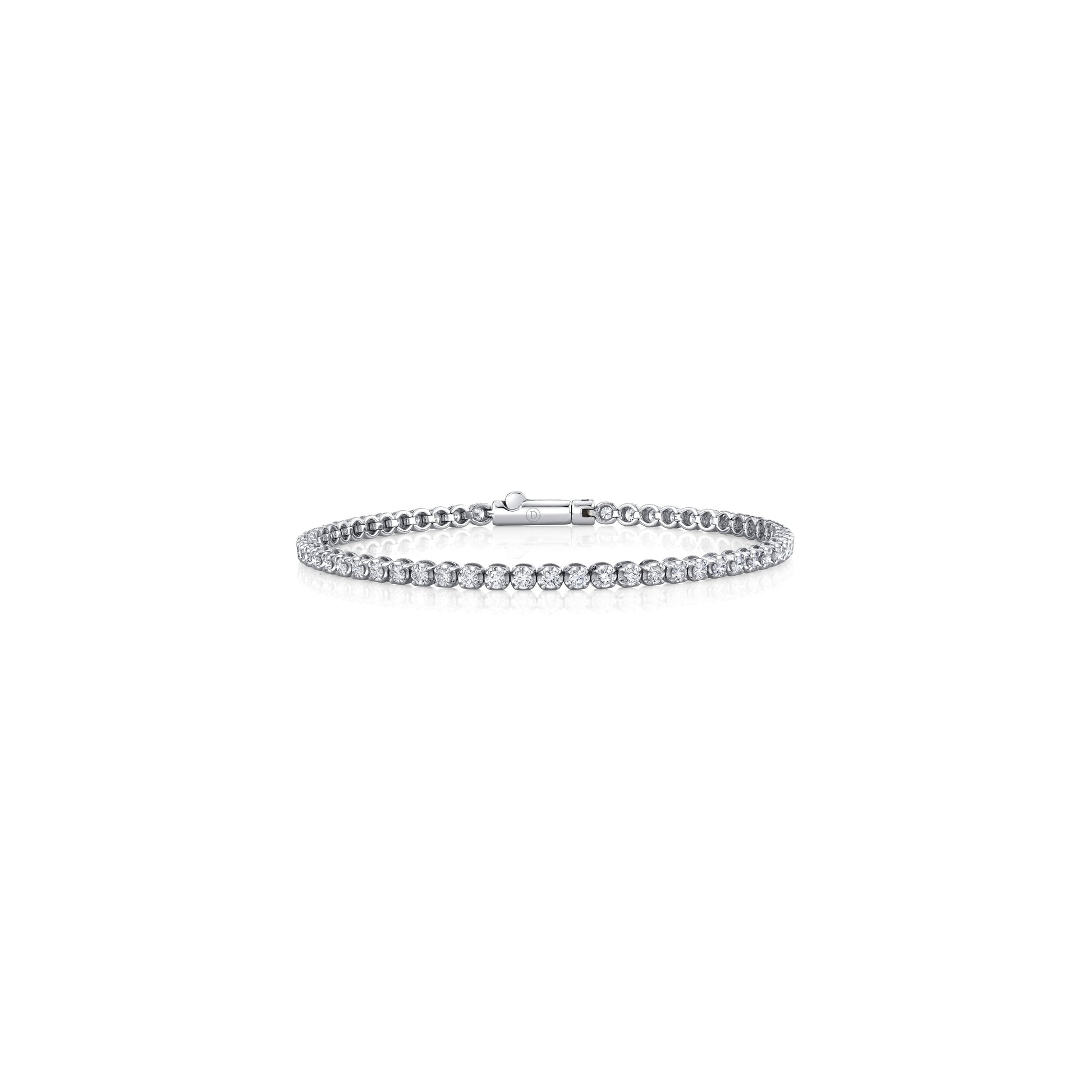 Precious Metal:18k White Gold;Total Carat Weight:2 CTW