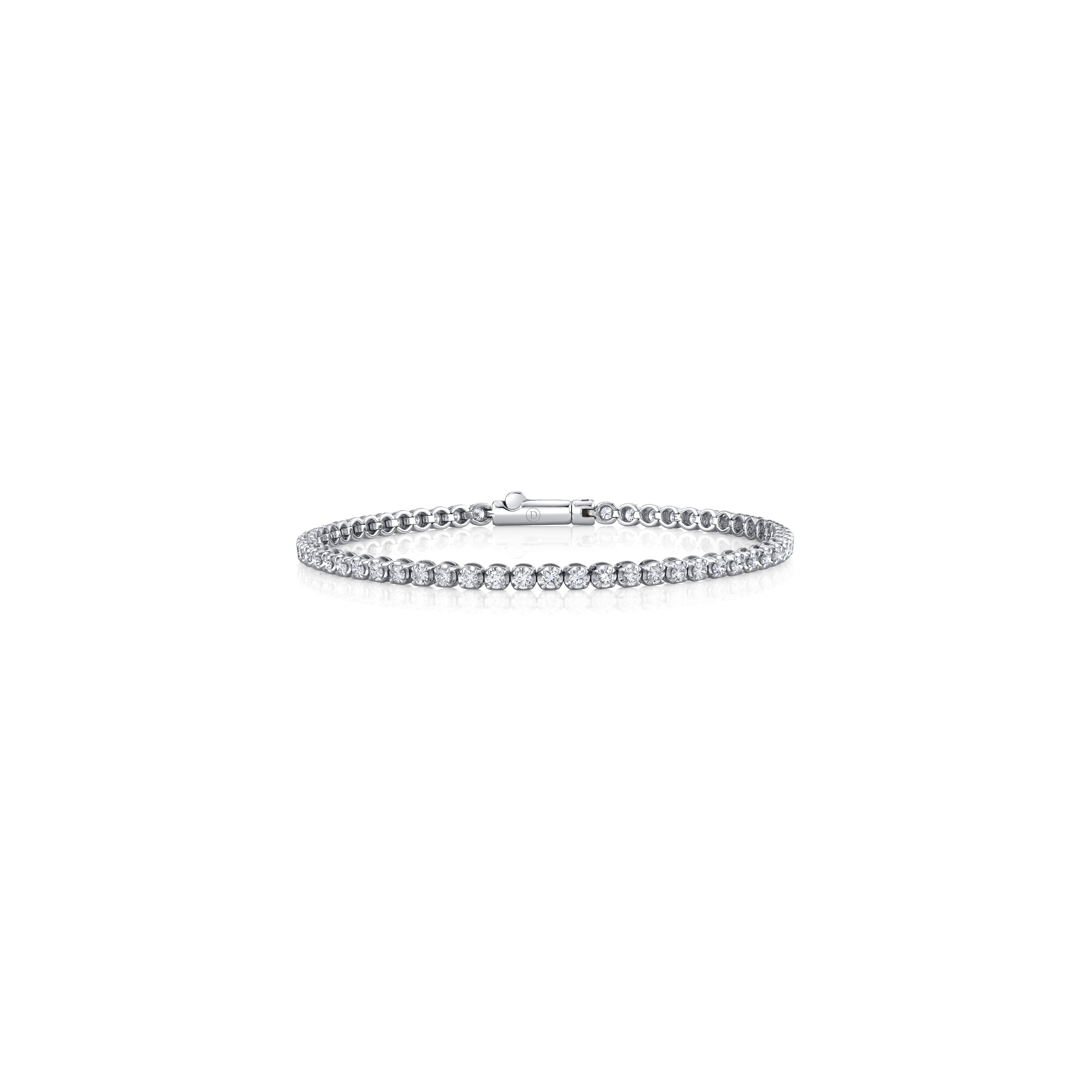 Precious Metal:18k White Gold;Total Carat Weight:2 CTW