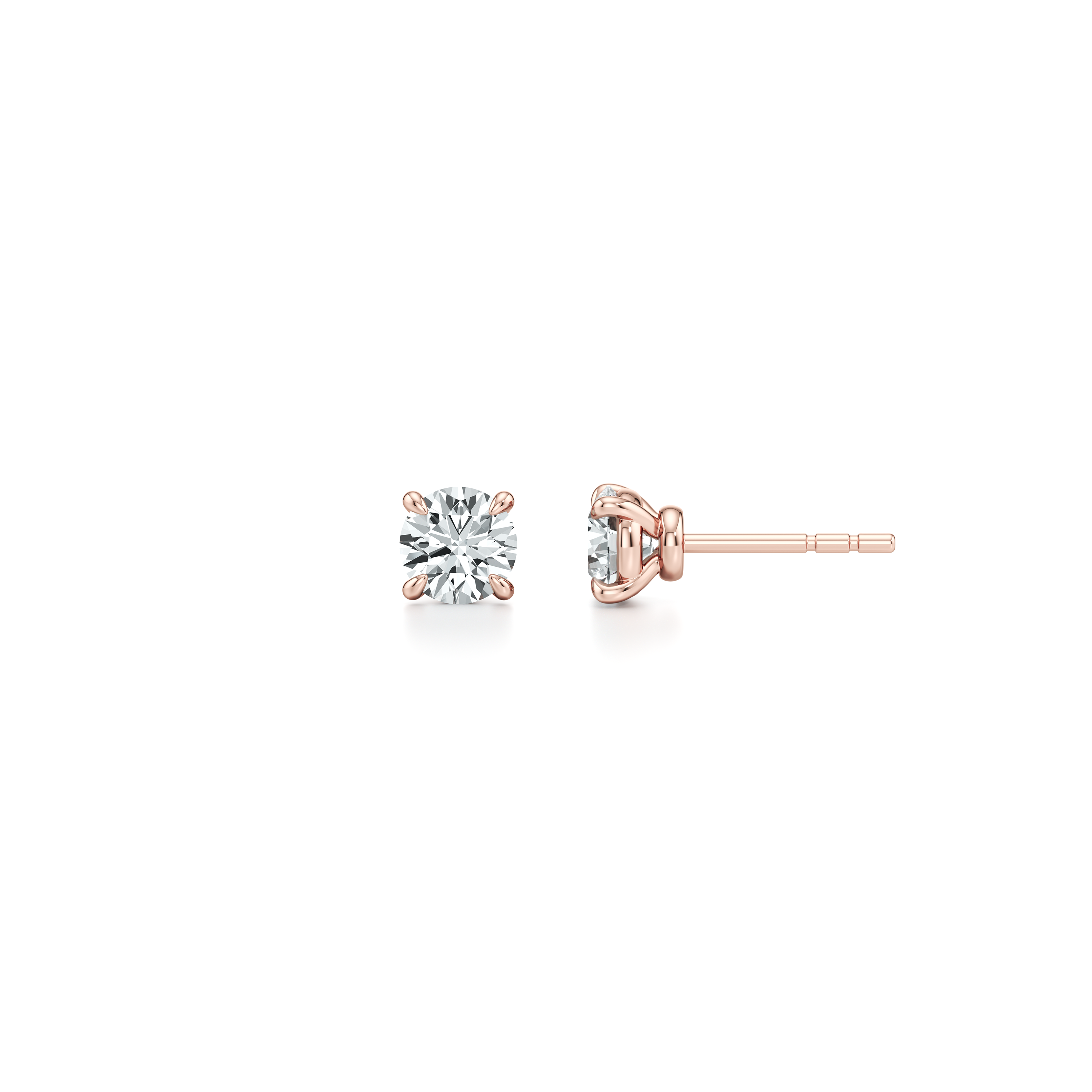 Chelsea Essential Lab Diamond Round Brilliant Studs