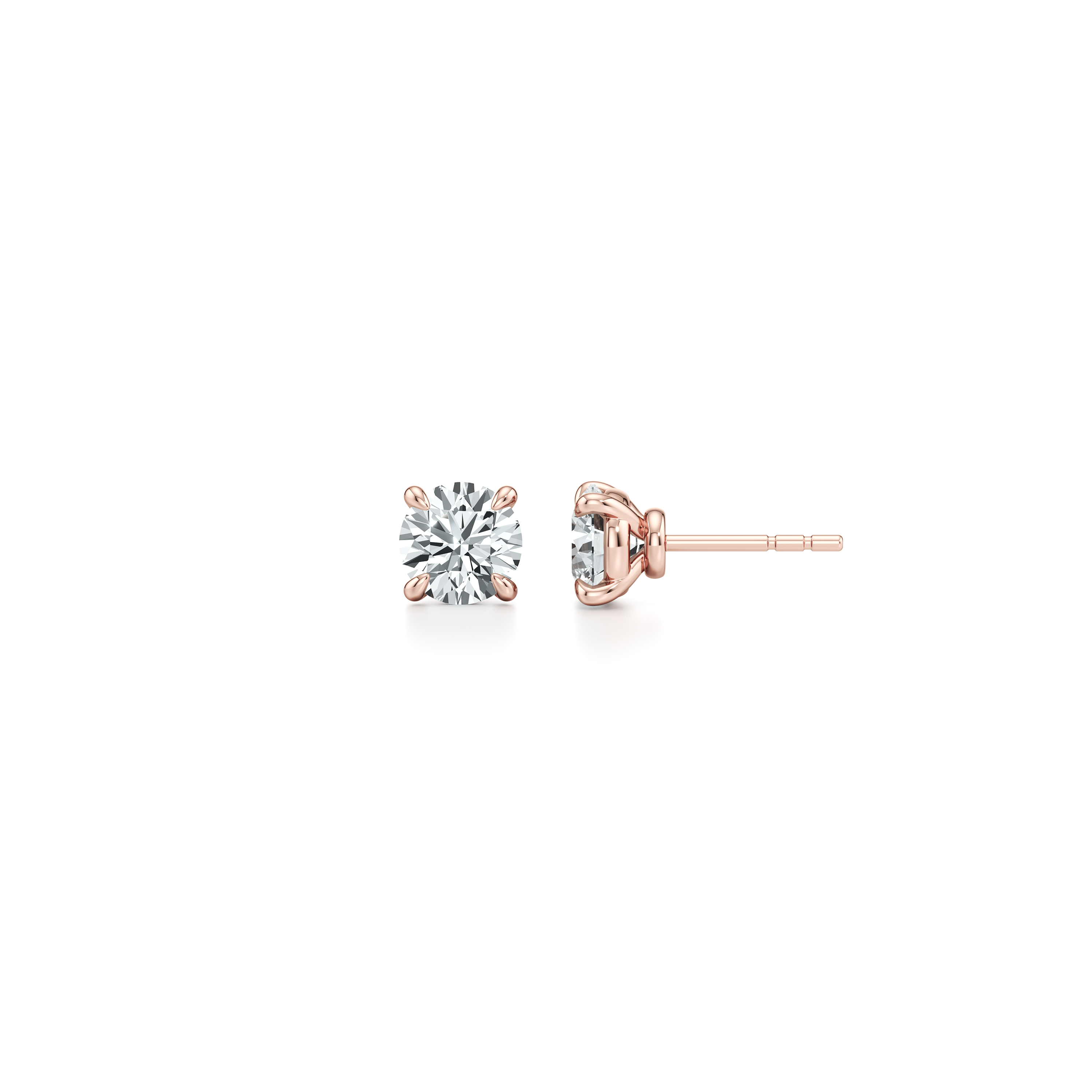 Chelsea Essential Lab Diamond Round Brilliant Studs